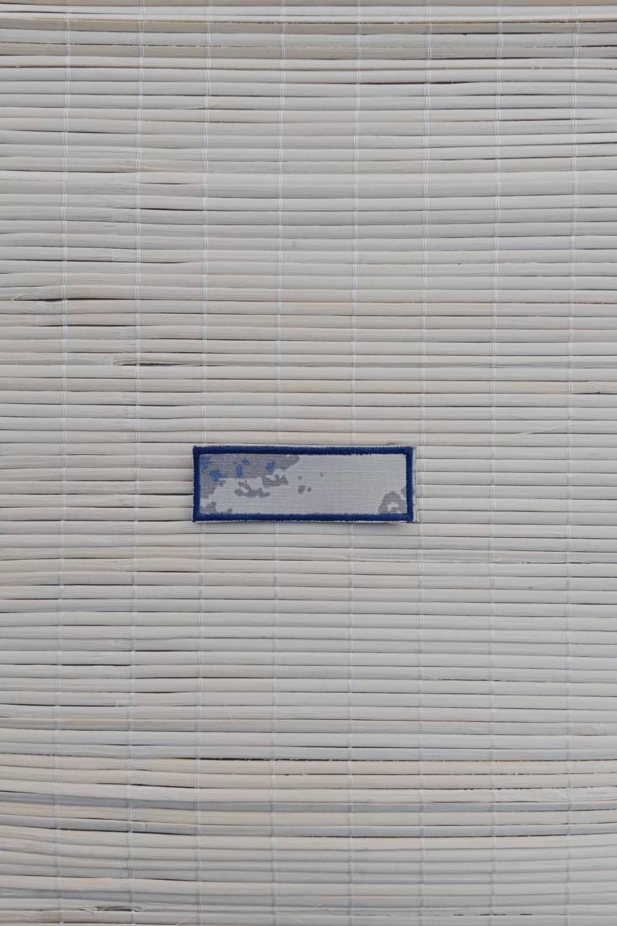 İZMİR ASKERİ MALZEME Hava Kuvvetleri Kamuflaj Renkli Nakisli Soyadi Havaci Isimlik