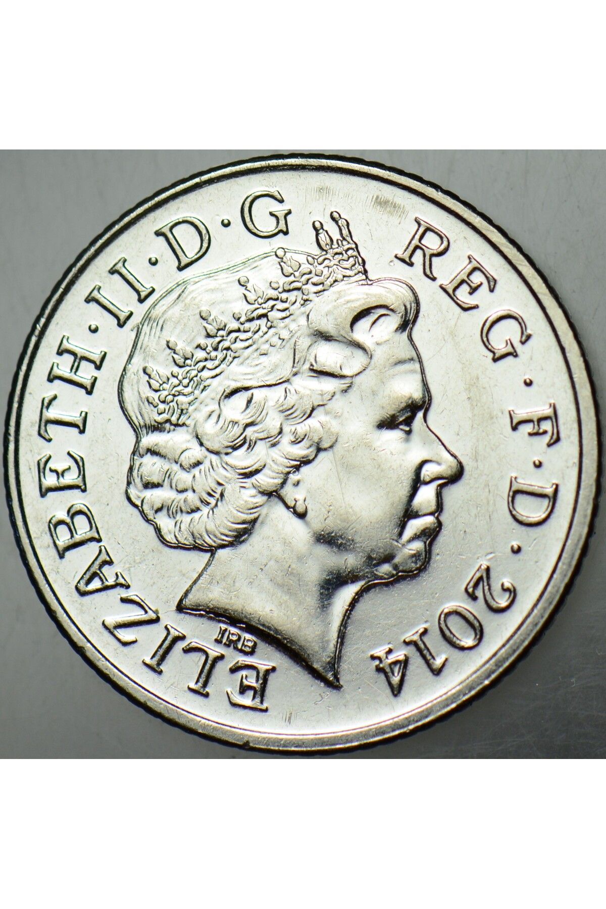Banknoting BİRLEŞİK KRALLIK 10 PENCE 2014 KRALİÇE II. ELİZABETH YAŞLI BÜST. İNGİLTERE.