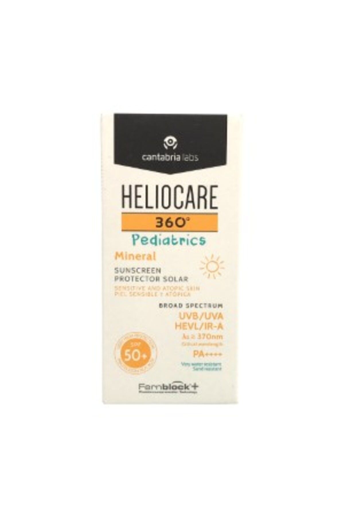 cantabria labs Heliocare 360 Pediatrics Mineral Sunscreen Spf50 50 Ml