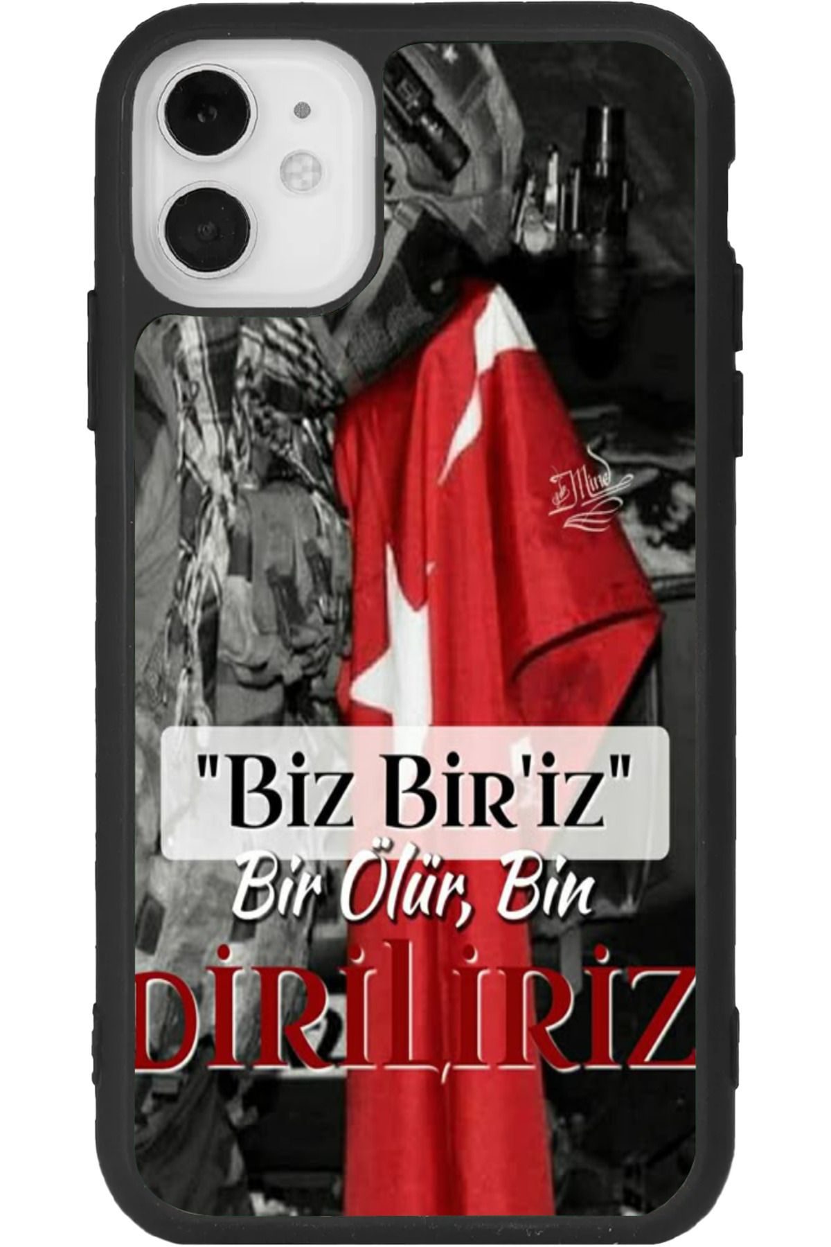 Aksel Kılıf iphone 12 Mini Uyumlu Baskılı, Mat Siyah Renk, Yumuşak Silikon, Koruyucu, Şok Emici Kapak, Kılıf