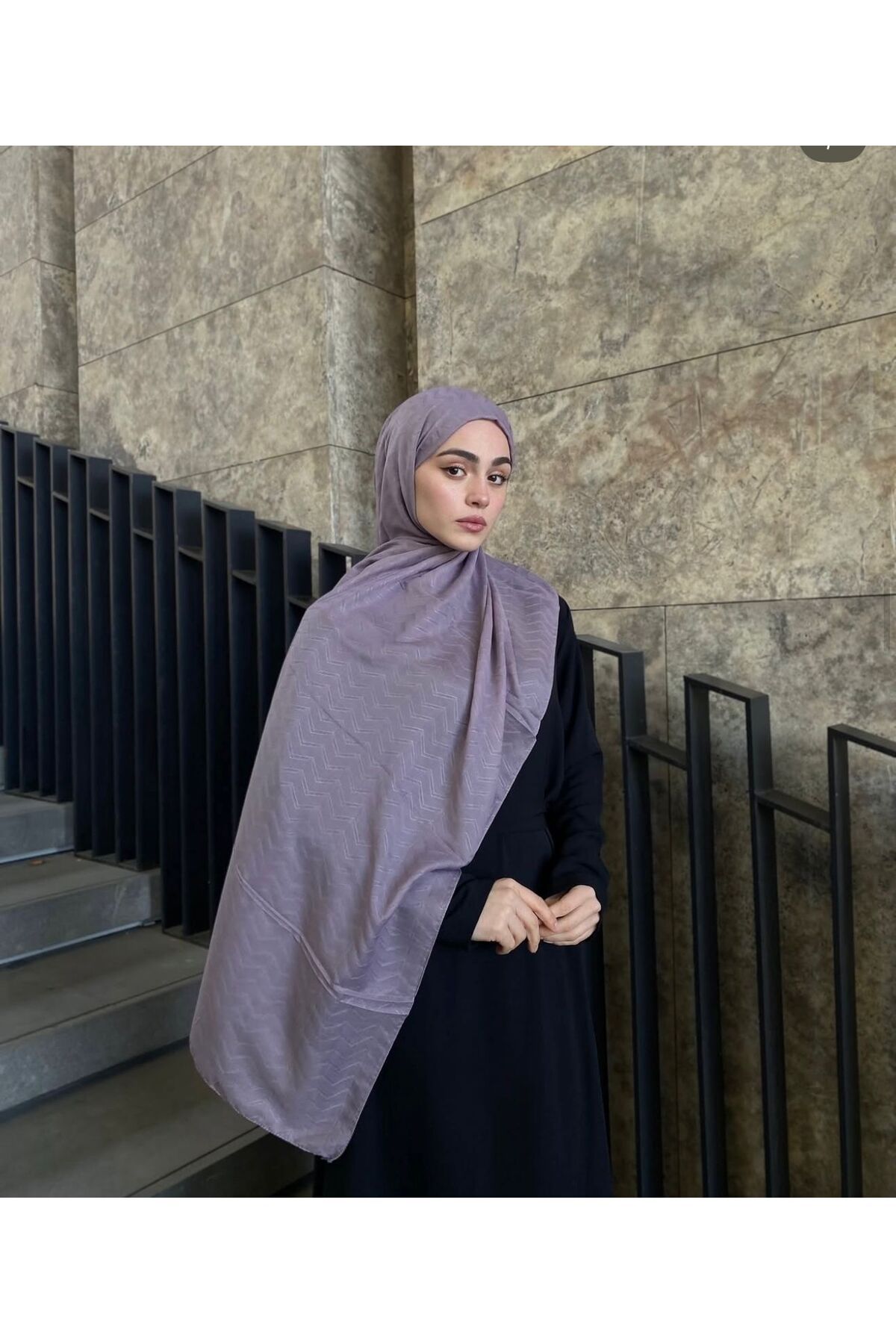 ELZE MODA A KALİTE PREMİUM DALGA DESENLİ JAKAR İPEK ŞAL