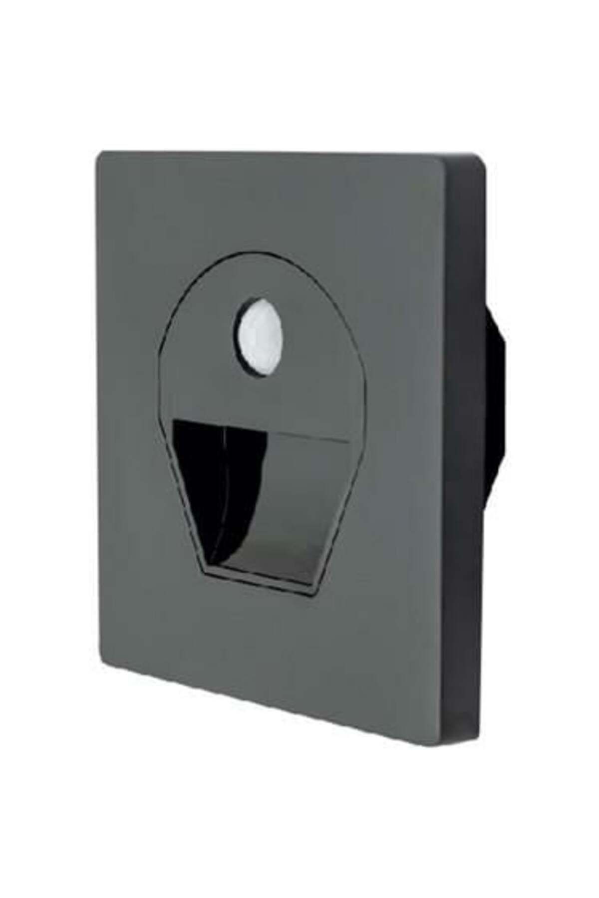 Cata CT-5170 1 WATT SİYAH KASA SENSÖRLÜ KORİDÖR ARMATÜRÜ GÜNŞIĞI