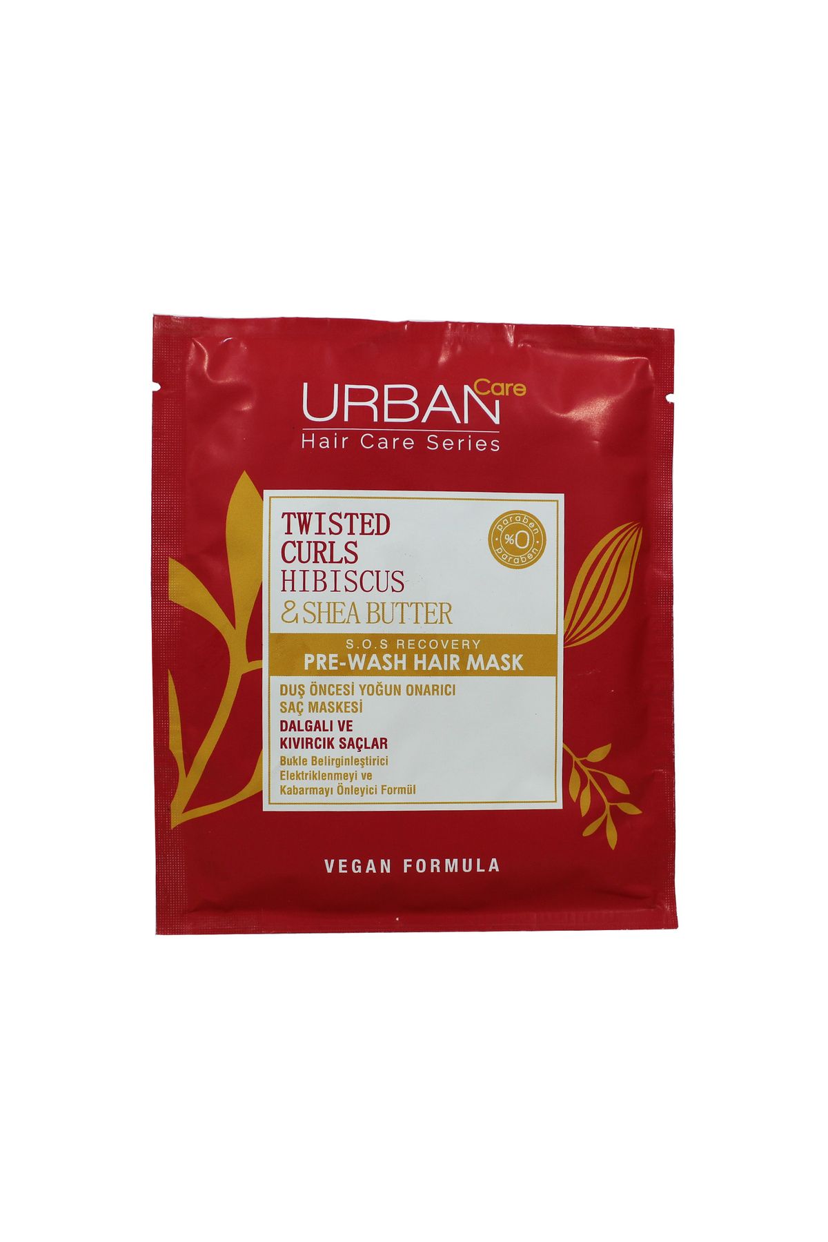 Urban Care Bakım Maske Sachet Curl Hibiscus Water & She Butter 50ml