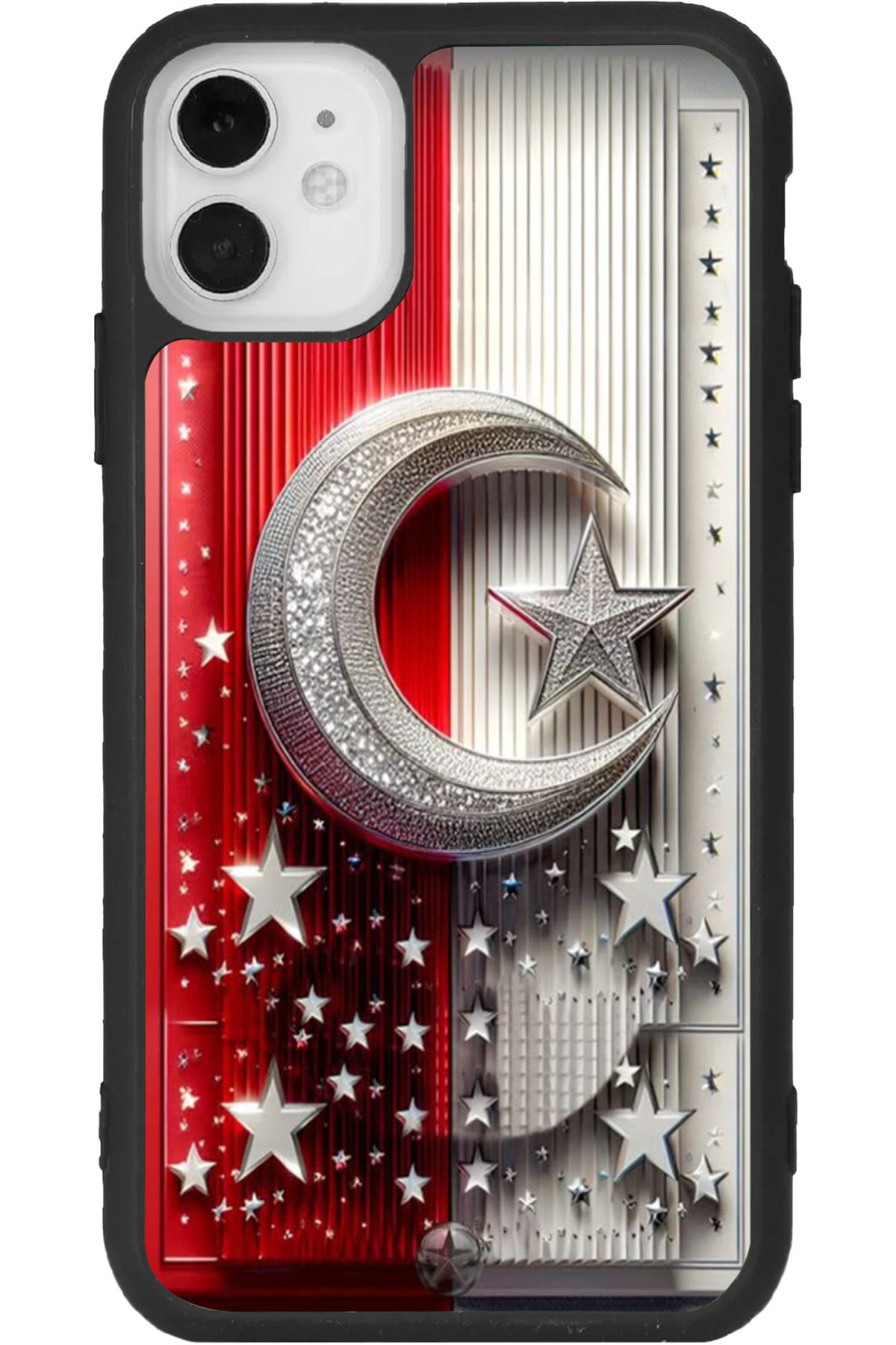 Aksel Kılıf iphone 12 Uyumlu Baskılı, Mat Siyah Renk, Yumuşak Silikon, Koruyucu, Şok Emici Kapak, Kılıf