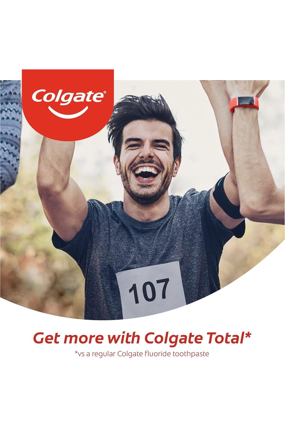 Colgate-معجون أسنان توتال 12 لتبييض الأسنان المتقدم 100 مل (عبوة من قطعتين) 4