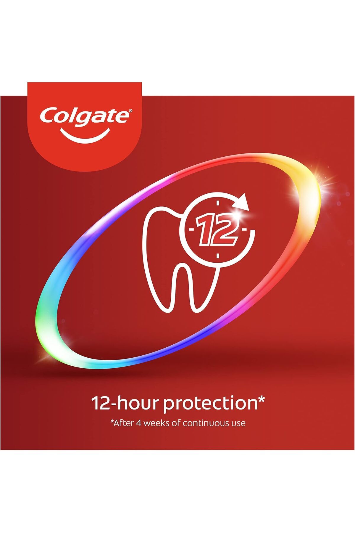 Colgate-معجون أسنان توتال 12 لتبييض الأسنان المتقدم 100 مل (عبوة من قطعتين) 8