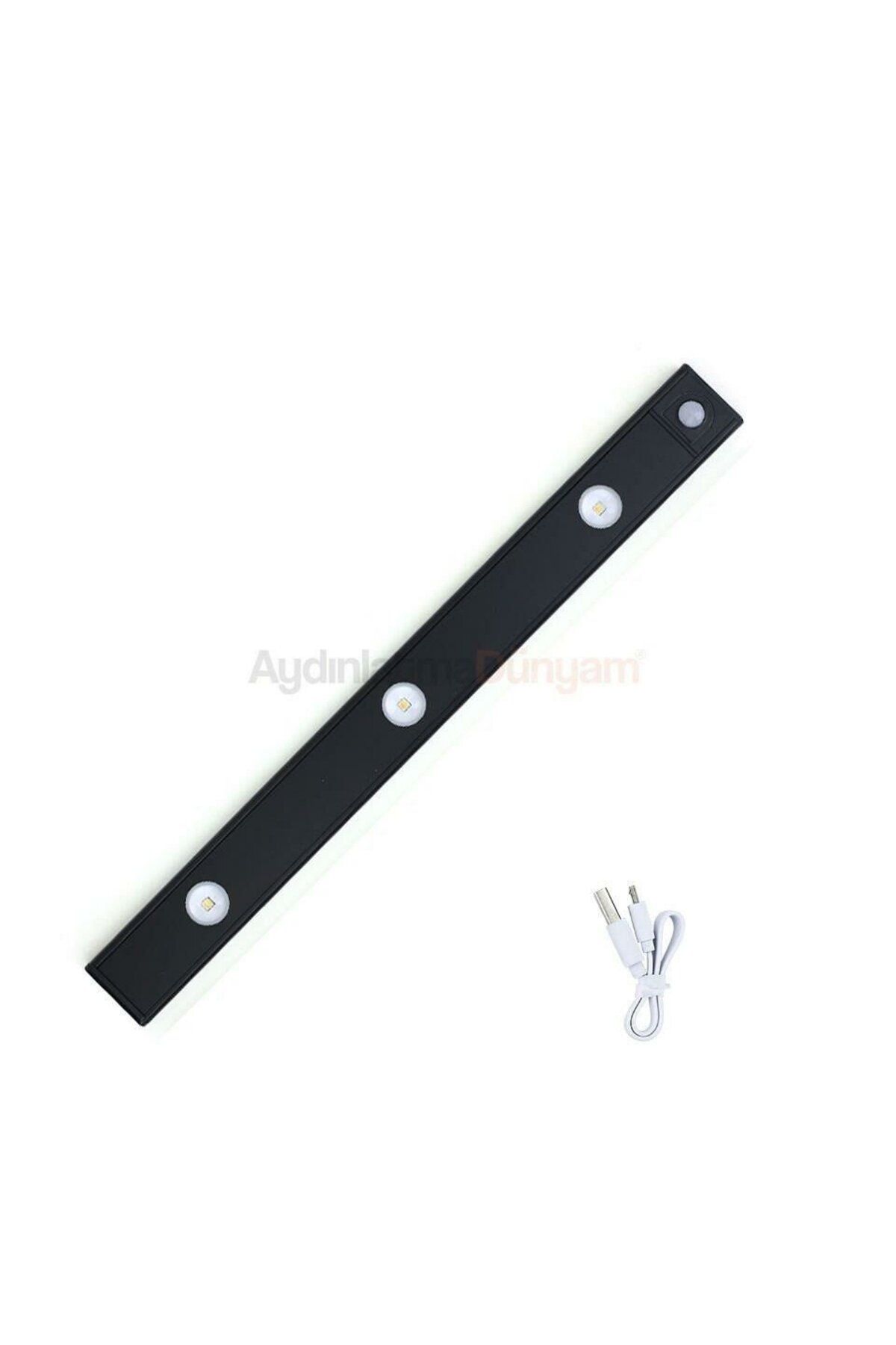 Cata CT-2464 SENSÖRLÜ ŞARJLI DOLAP LAMBASI 40 CM 3200K-4000K-6400K