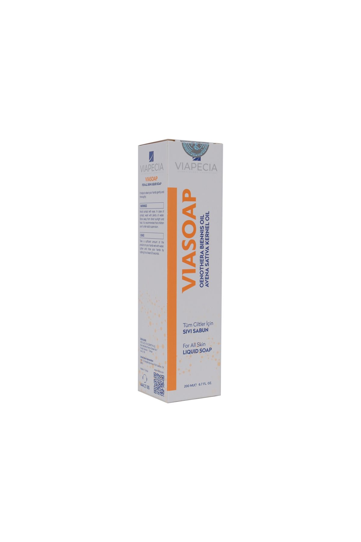 Viapecia Vıapecıa Tum Cılt Sıvı Sabun 200 Ml
