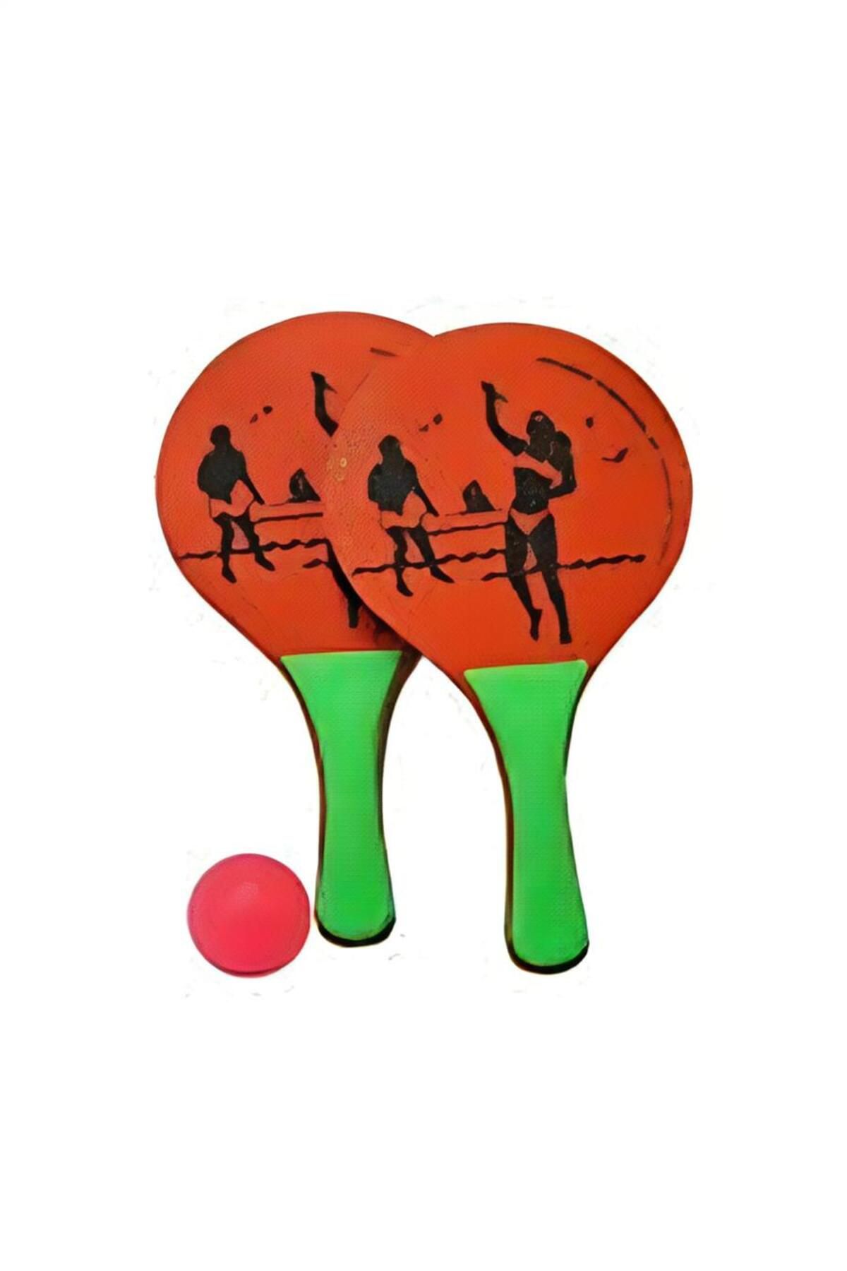supertrend Süpertrend KZL-STP-4000 BEACHBALL TAHTA RAKET COCUK 36 LI