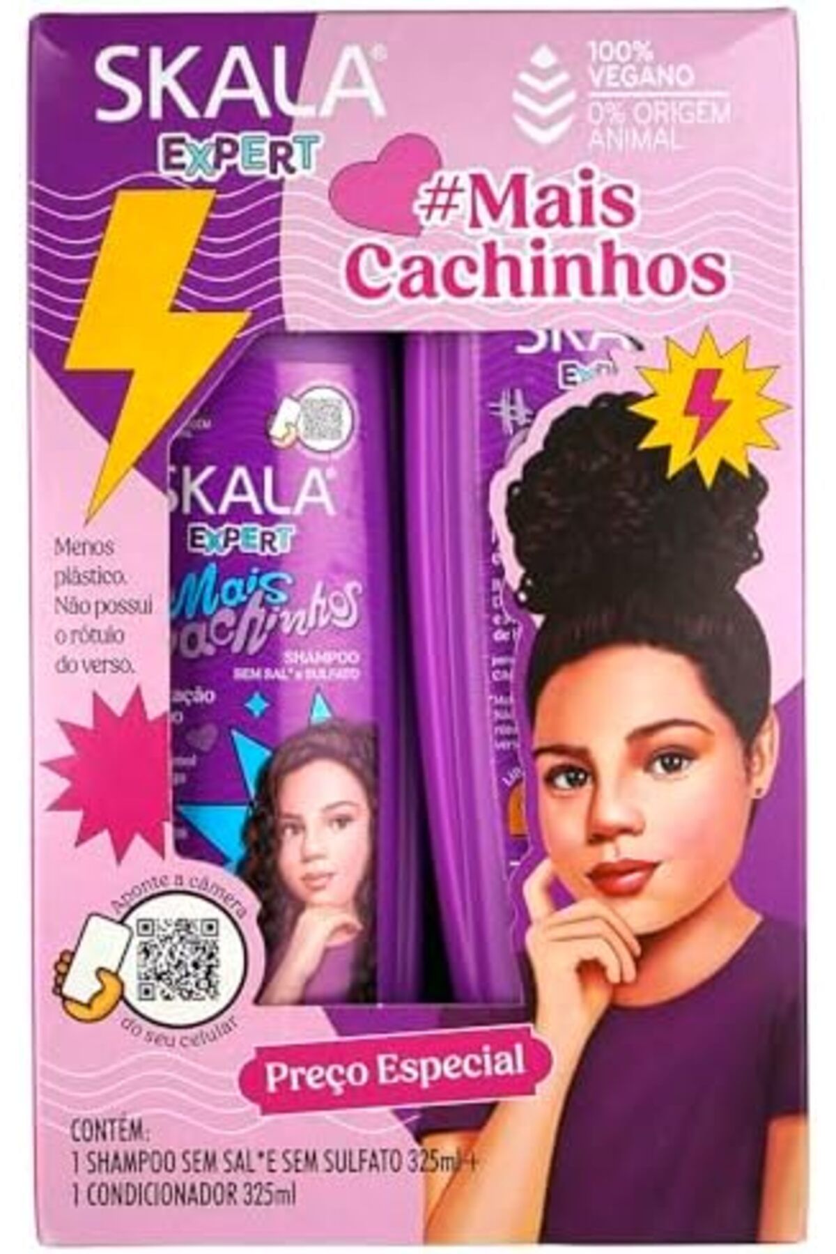 SKALA-Scala - Linia Expert - Miss Cachinhos Shampoo and Conditioner Set (2 x 325 ml) - (Expert Series - Mo 1