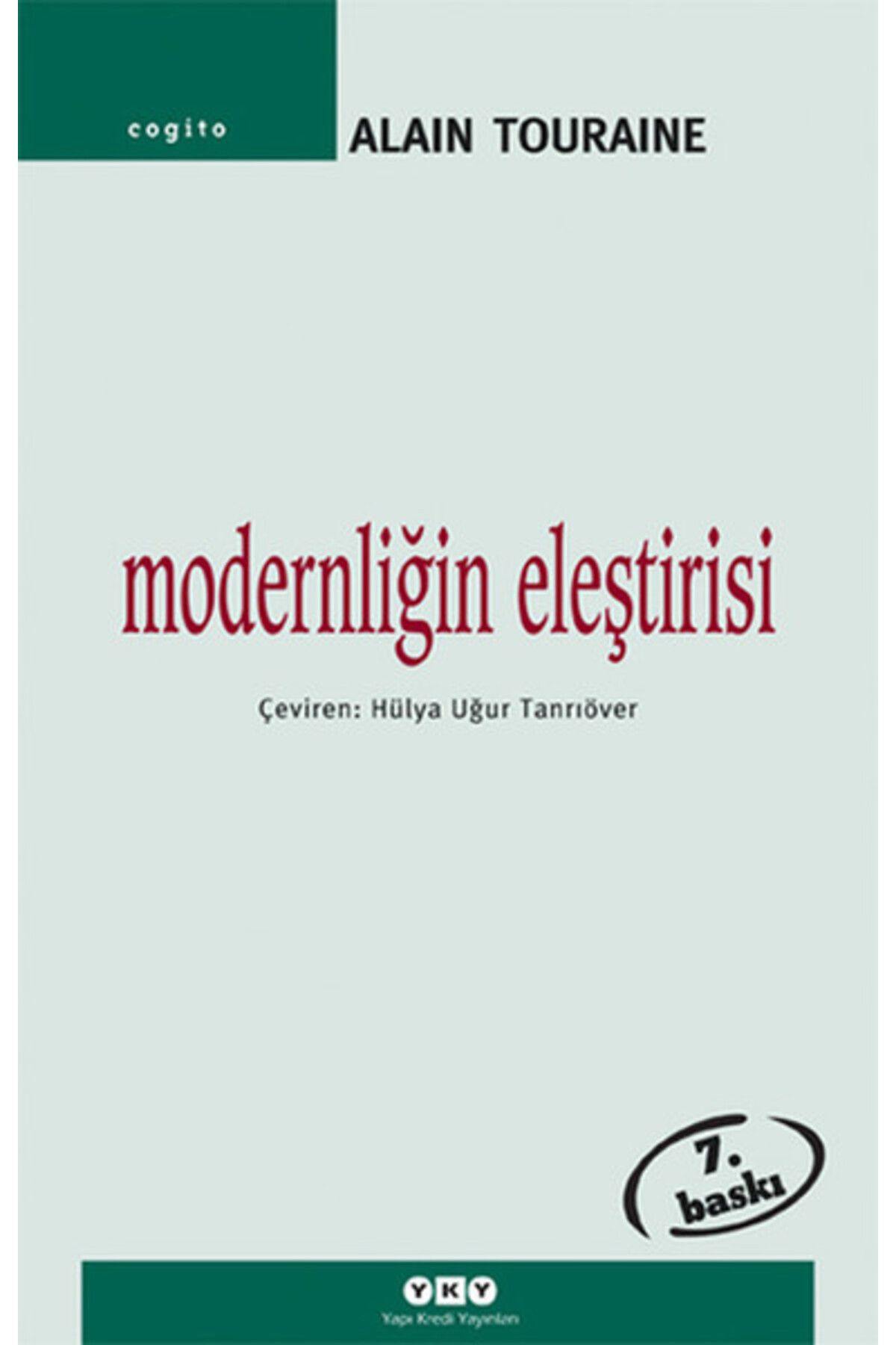 Yuva Yayınları Modernliğin Eleştirisi-Cogito