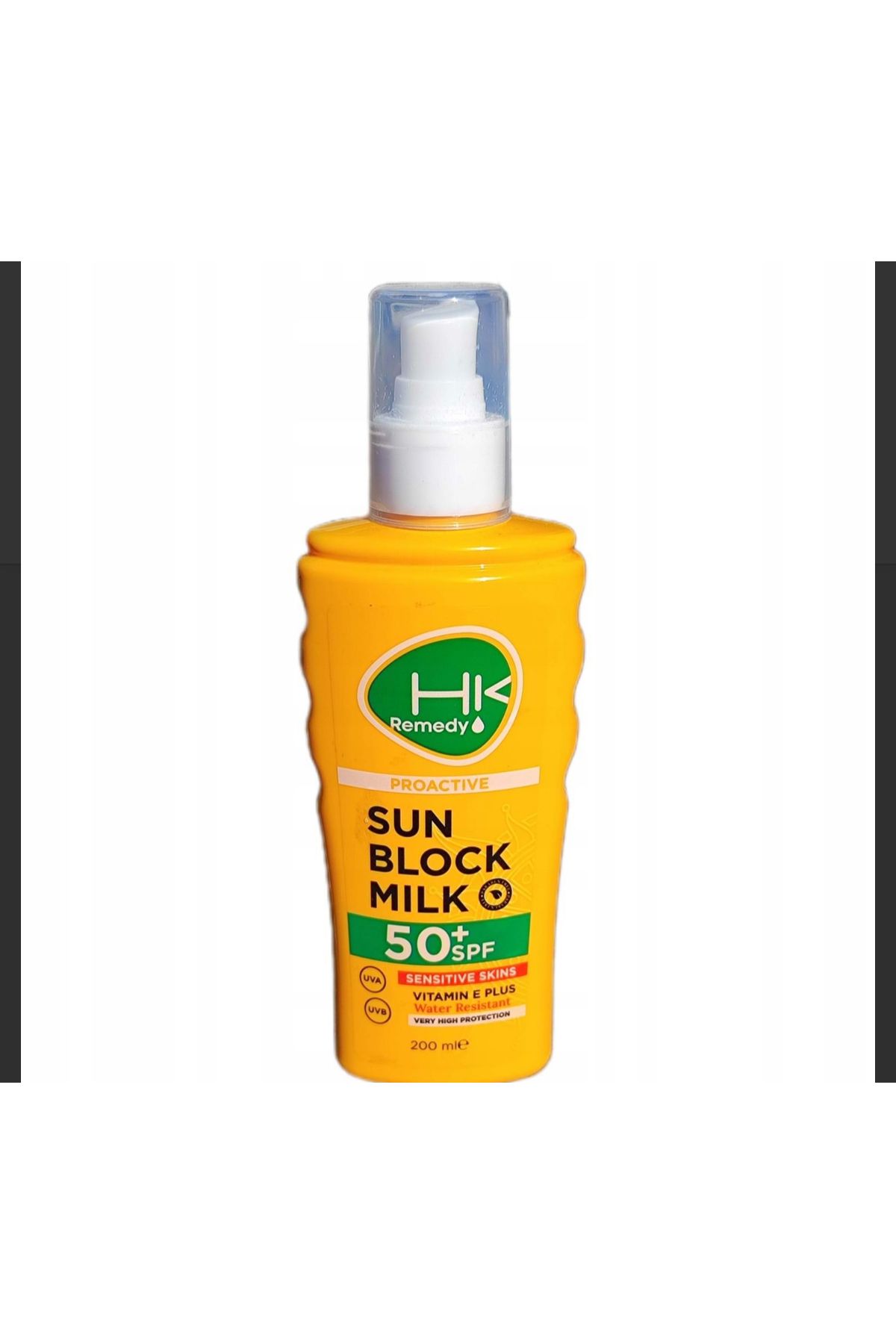 hk güneş kremi hassas ciltler 50+spf 200 ml