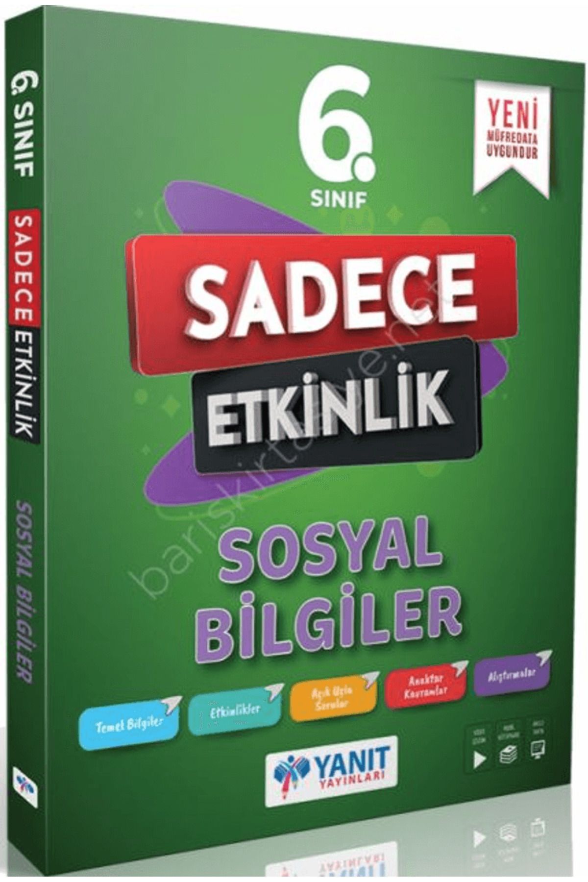 Yanıt Yayınları 6. Sınıf Sadece Etkinlik Sosyal Bilgiler / Kollektif / Yanıt Yayınları / 9786256115118
