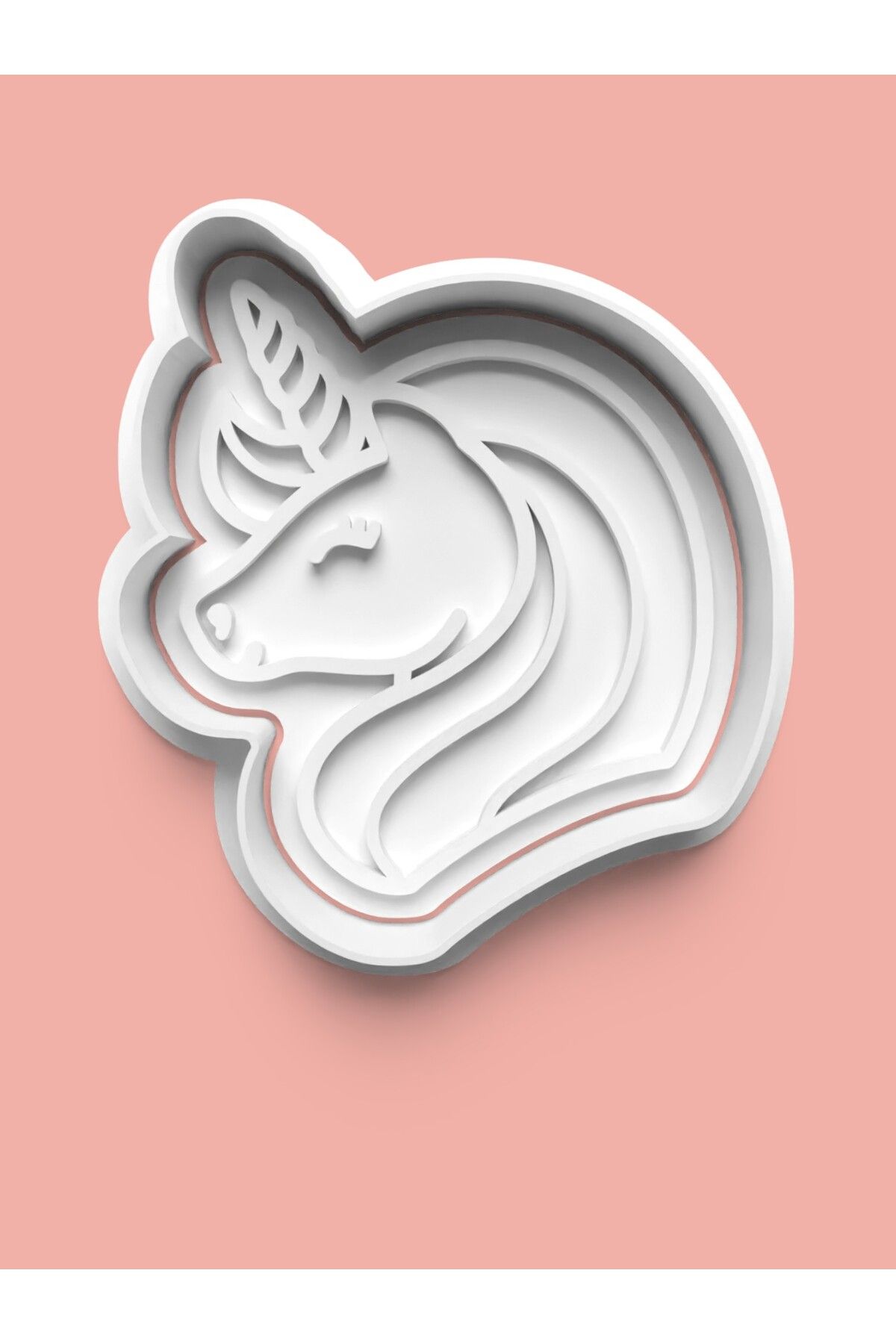 AKTASTORE Unicorns Kurabiye Kalıbı Ve Şeker Hamuru Kalıbı