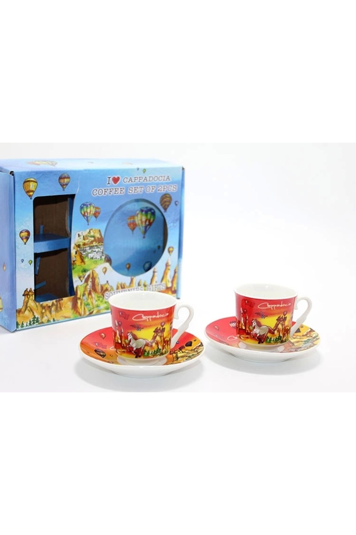 thebestnzm Yöresel İkili Fincan Seti Alk1568