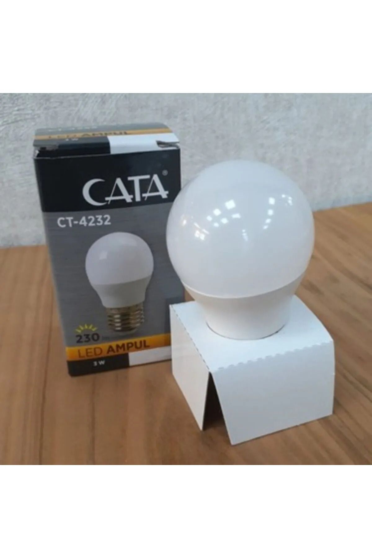 Cata CT-4232 6W Edison Led Ampul Beyaz Işık