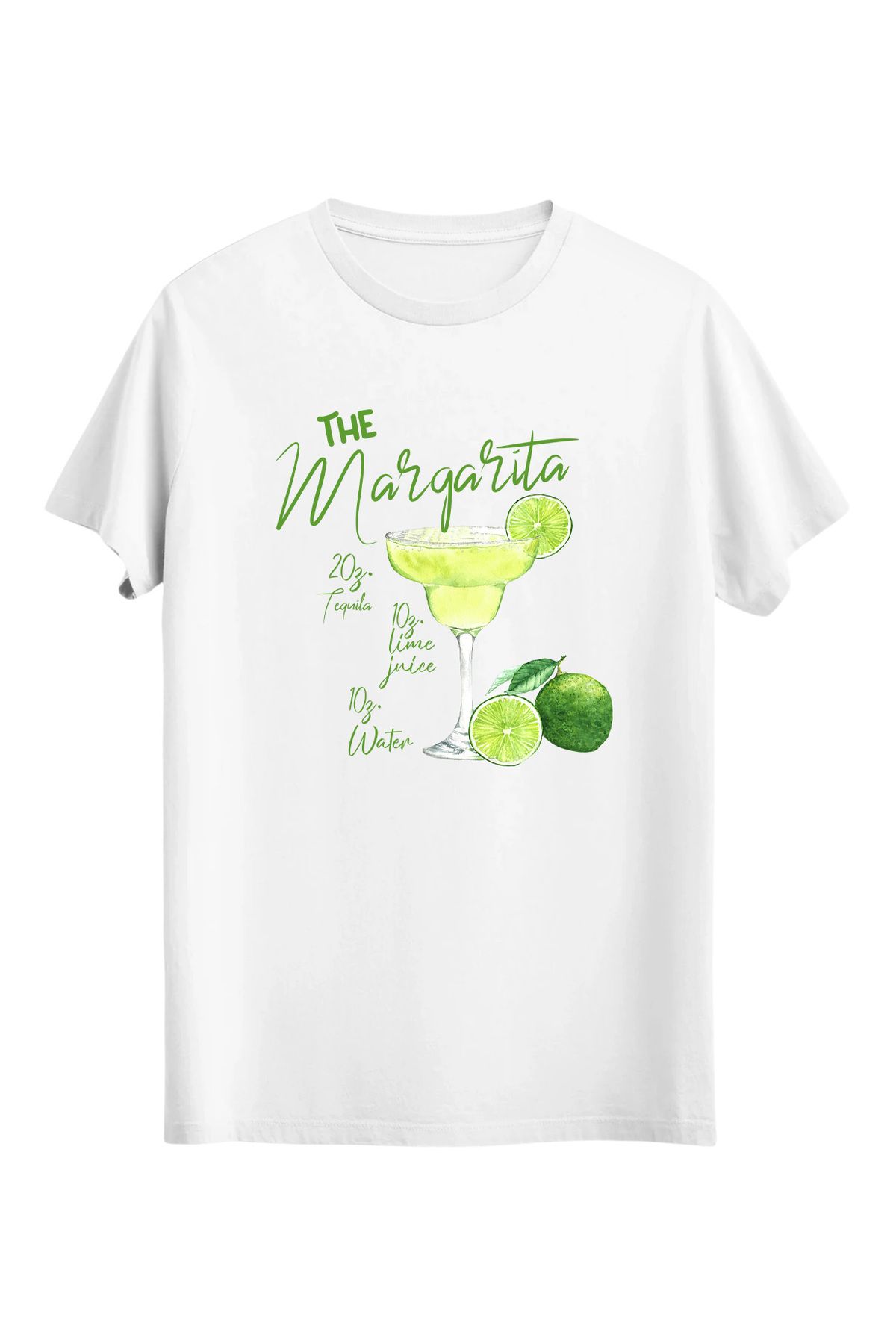 srcmarket Margarita Baskılı Unisex Tshirt