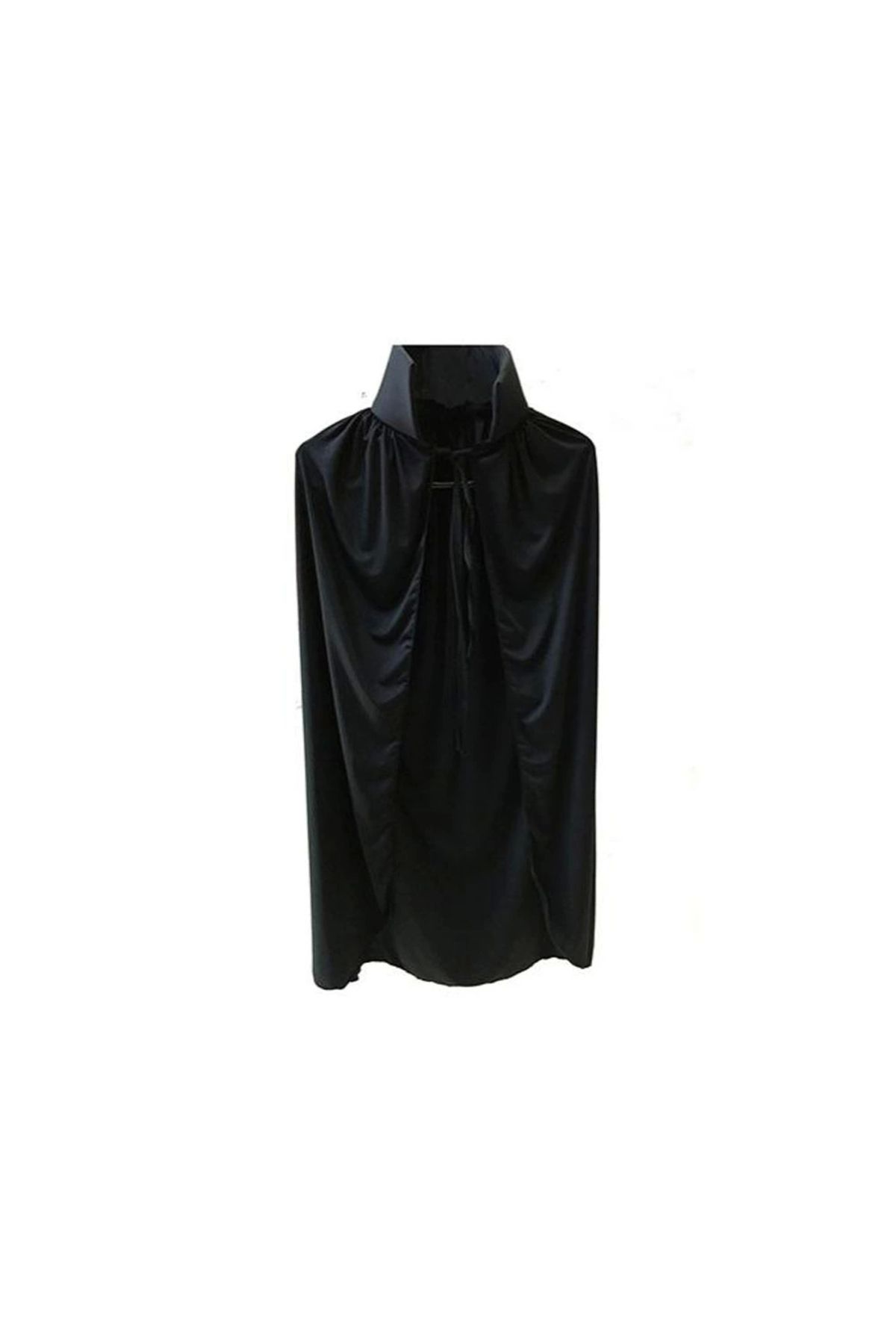 Nemere Sİyah Yakalı Pelerin - Vampir Pelerin - Dracula Pelerin 90 cm