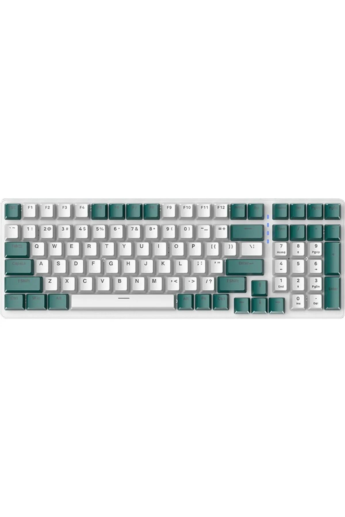 OBRAX Rgb Arkadan Aydınlatmalı Mekanik Klavye Kablolu Gerçek Mekanik Klavye 100 Tuş