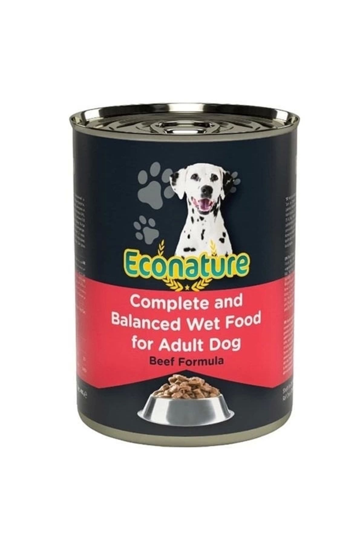 thebestnzm Econature Sığır Etli Yetişkin Köpek Konservesi 400 Gr