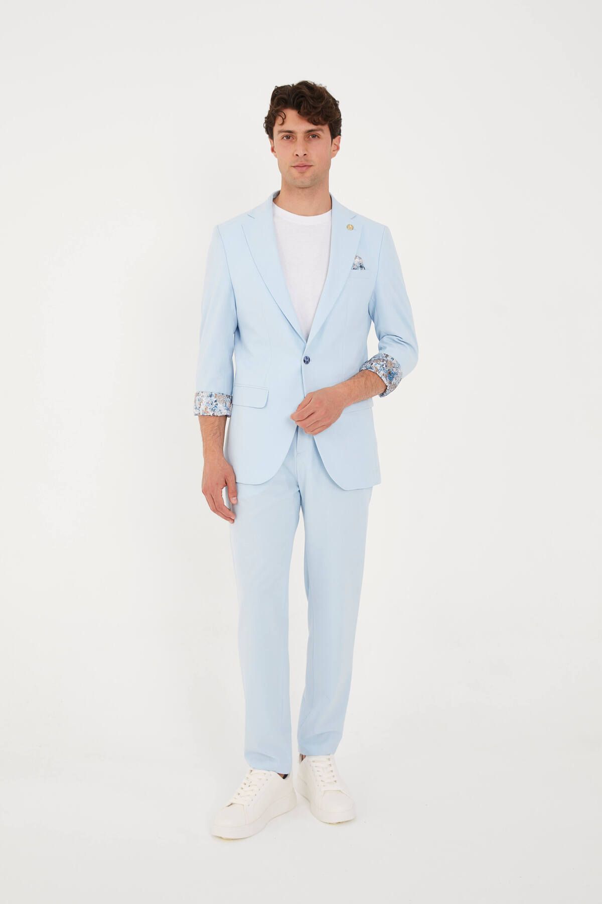 The Tailor Classics Çift Yırtmaçlı Yarım Astarlı Takım Elbise