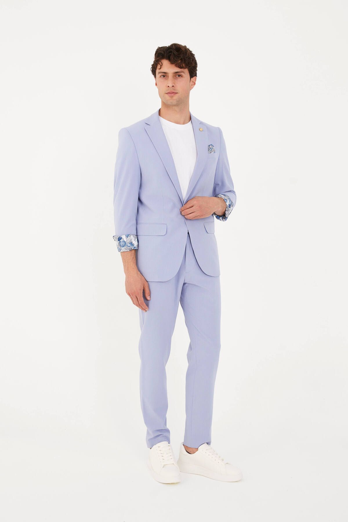 The Tailor Classics Çift Yırtmaçlı Yarım Astarlı Takım Elbise
