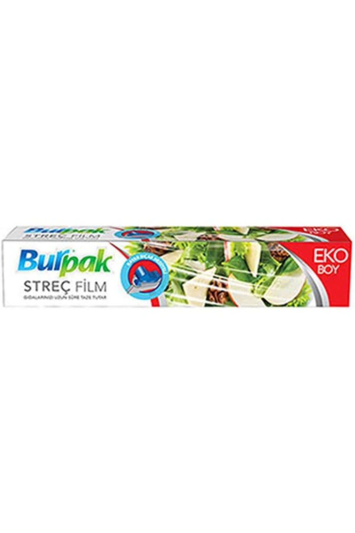 ShopZum Ur-str-0459 Burpak Streç Film 45 Cm X 166 M 9, 5 Mic Kayar Bıçak Hediyeli