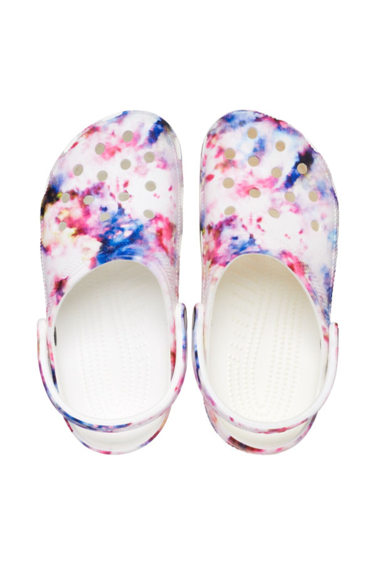 Crocs-Clogs Classic Tie-dye Graphic Clog - Garnet/multi 3