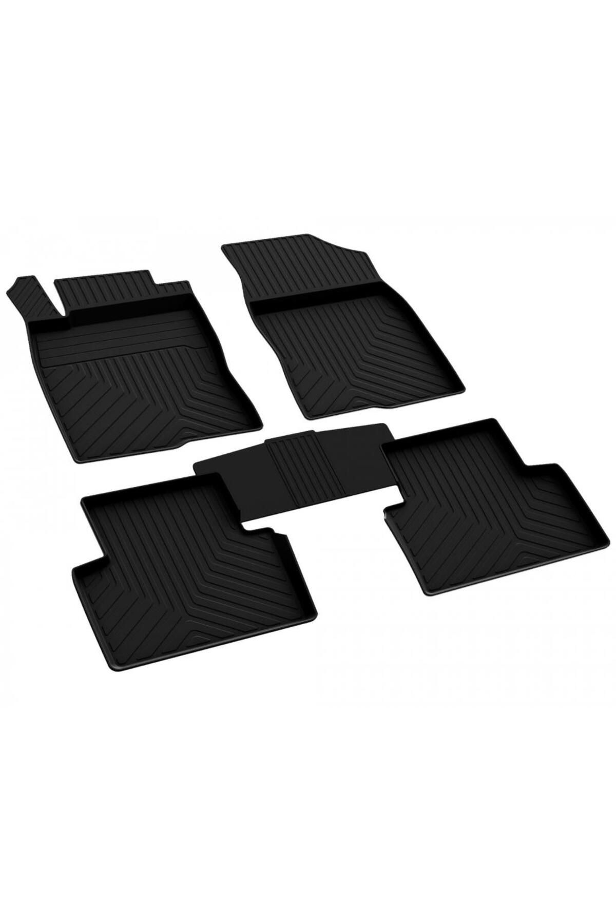 ferrous autoaccessories Honda Civic 10 SD Ferrous 4D Havuzlu Kauçuk Paspas 2016 2021