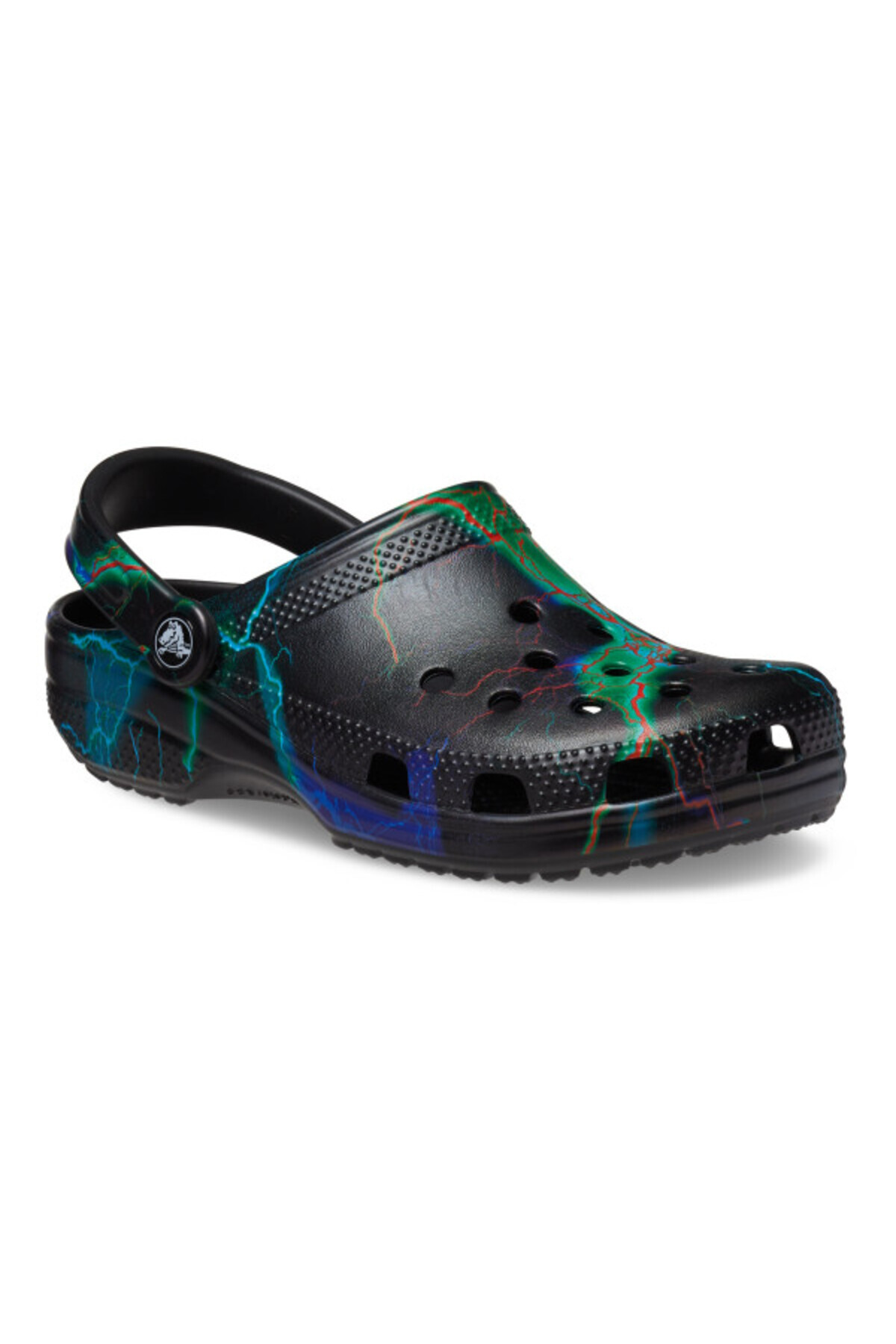Crocs-classic out of this world ii clog - black/lightning bolts 2
