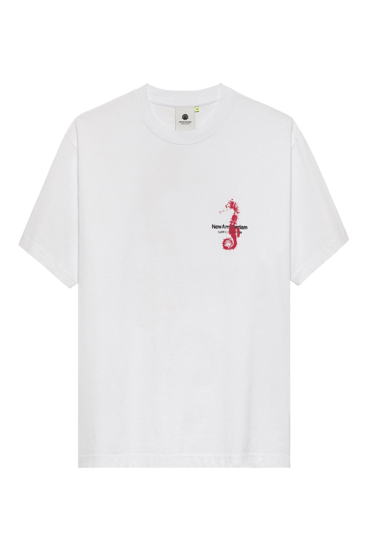 NEW AMSTERDAM Erkek Denizatı Baskılı Tişört Regular Fit S-XL