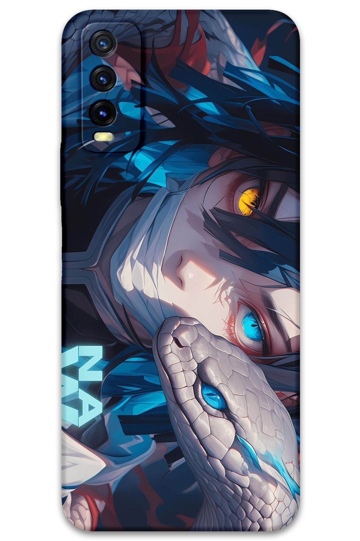 Gramaphone Vivo Y11s Uyumlu Anime Desenli Telefon Kılıfı + Ekran Koruyucu - 5748