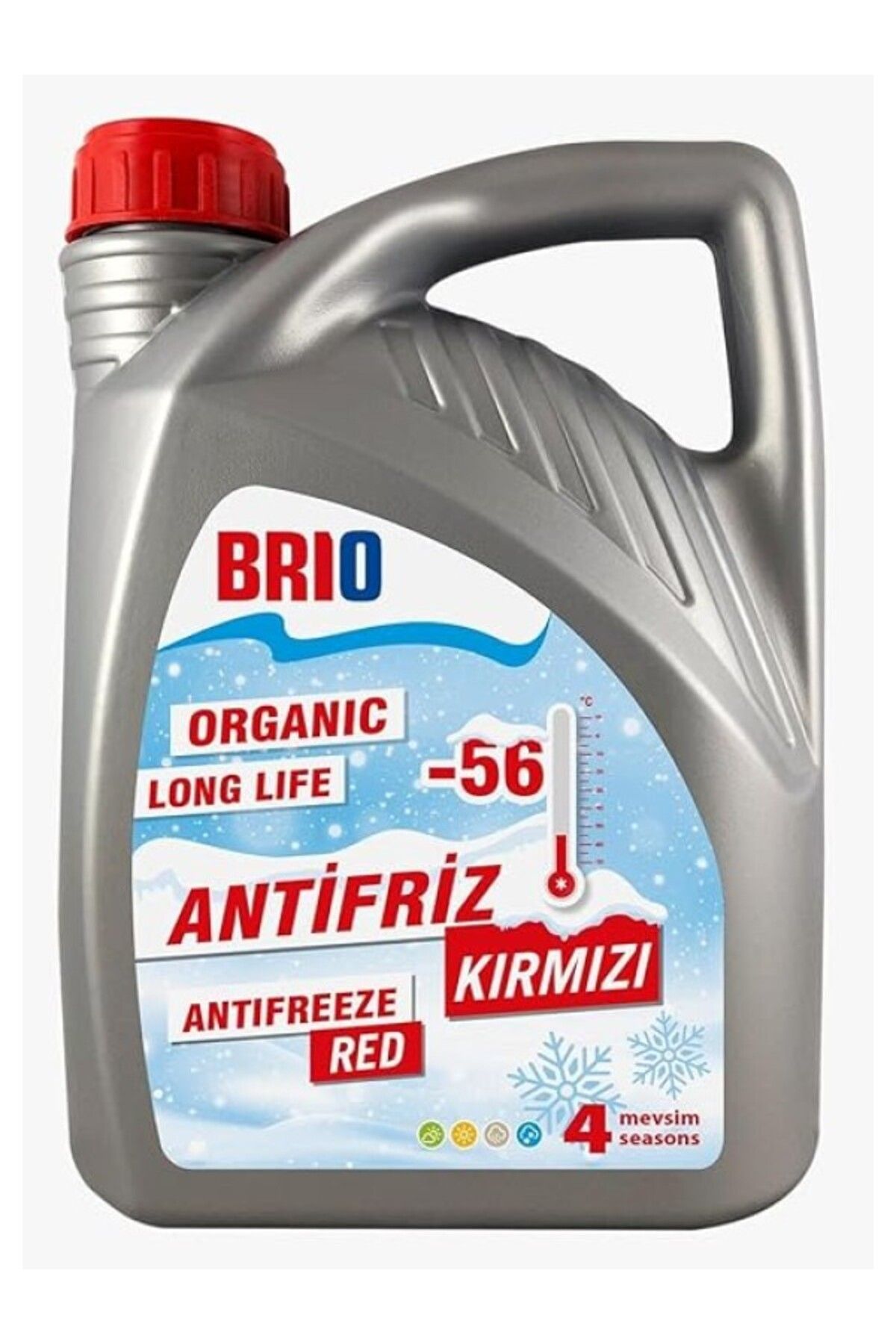 ShopZum Brio Antifriz Kırmızı 3 L -56 Derece