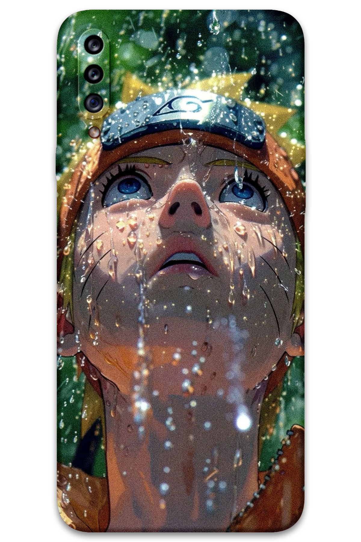 Gramaphone Galaxy A20s Uyumlu Anime Desenli Telefon Kılıfı + Ekran Koruyucu - 5750