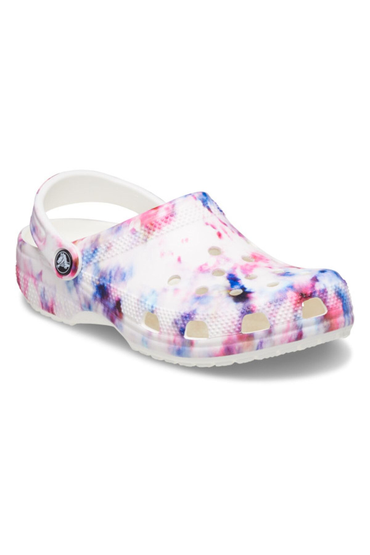 Crocs-Clogs Classic Tie-dye Graphic Clog - Garnet/multi 2