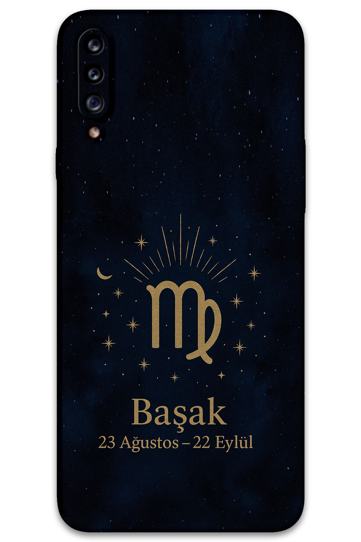 Gramaphone Galaxy A20s Uyumlu Başak Burcu Desenli Telefon Kılıfı + Ekran Koruyucu - 5773