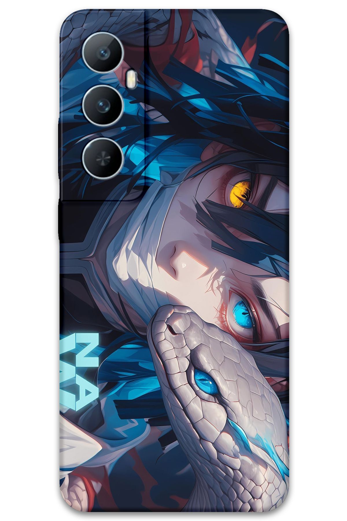 Gramaphone Realme C65 Uyumlu Anime Desenli Telefon Kılıfı + Ekran Koruyucu - 5748
