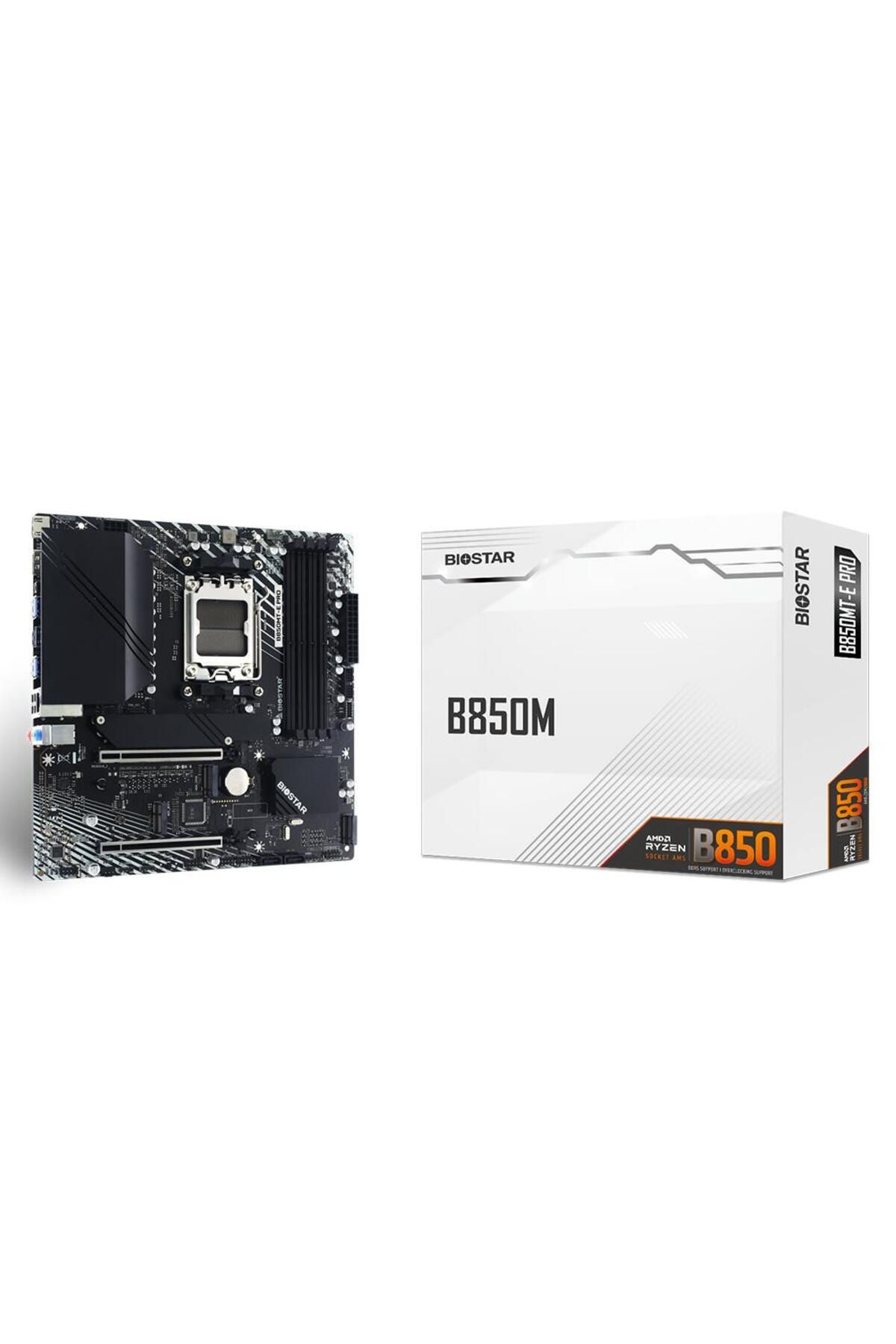 Biostar B850MT-E PRO 8000MHz DDR5 mATX AM5 Anakart