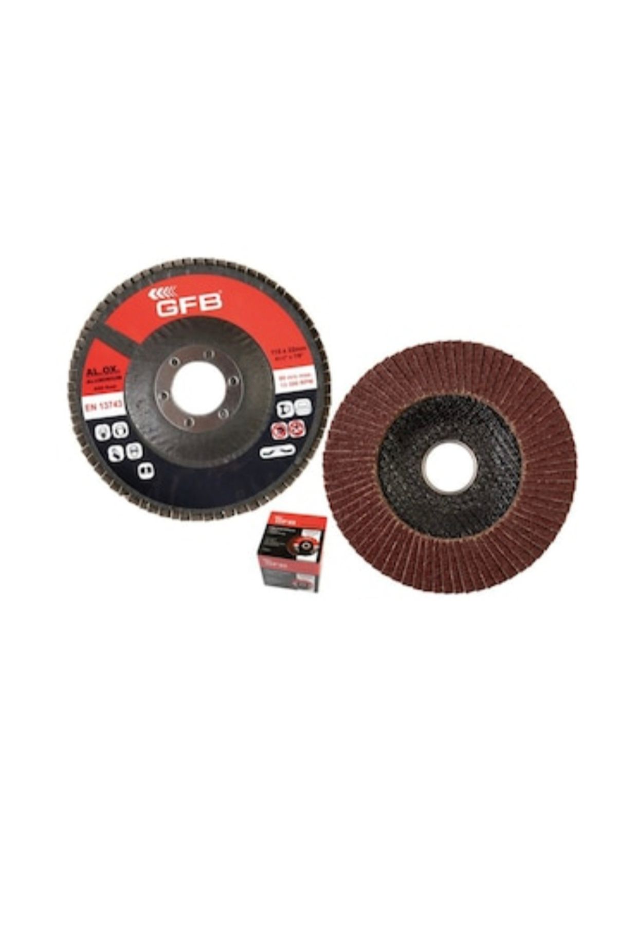 GFB Alüminyum Flap Disk 115 Mm 80 Kum Zımpara (50'li Paket)