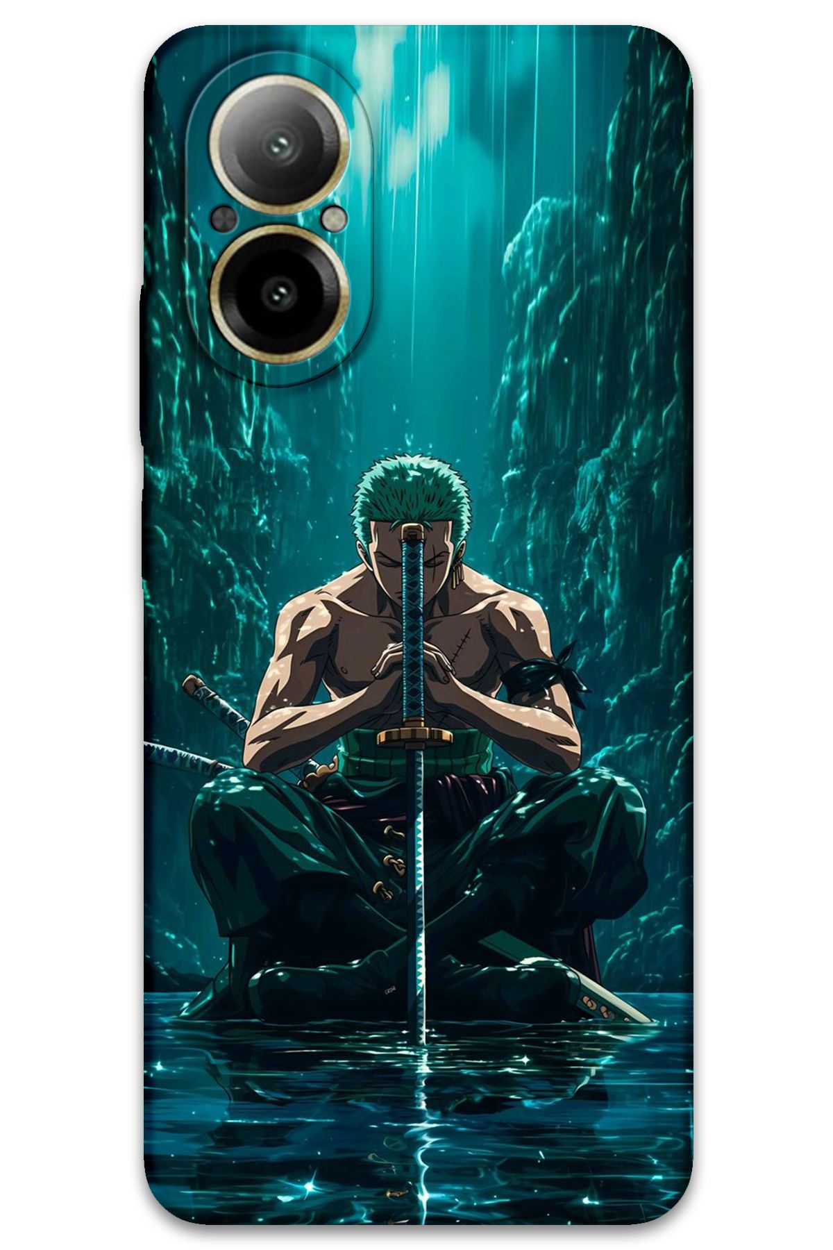 Gramaphone Realme 12 Lite Uyumlu Anime Desenli Telefon Kılıfı + Ekran Koruyucu - 5757
