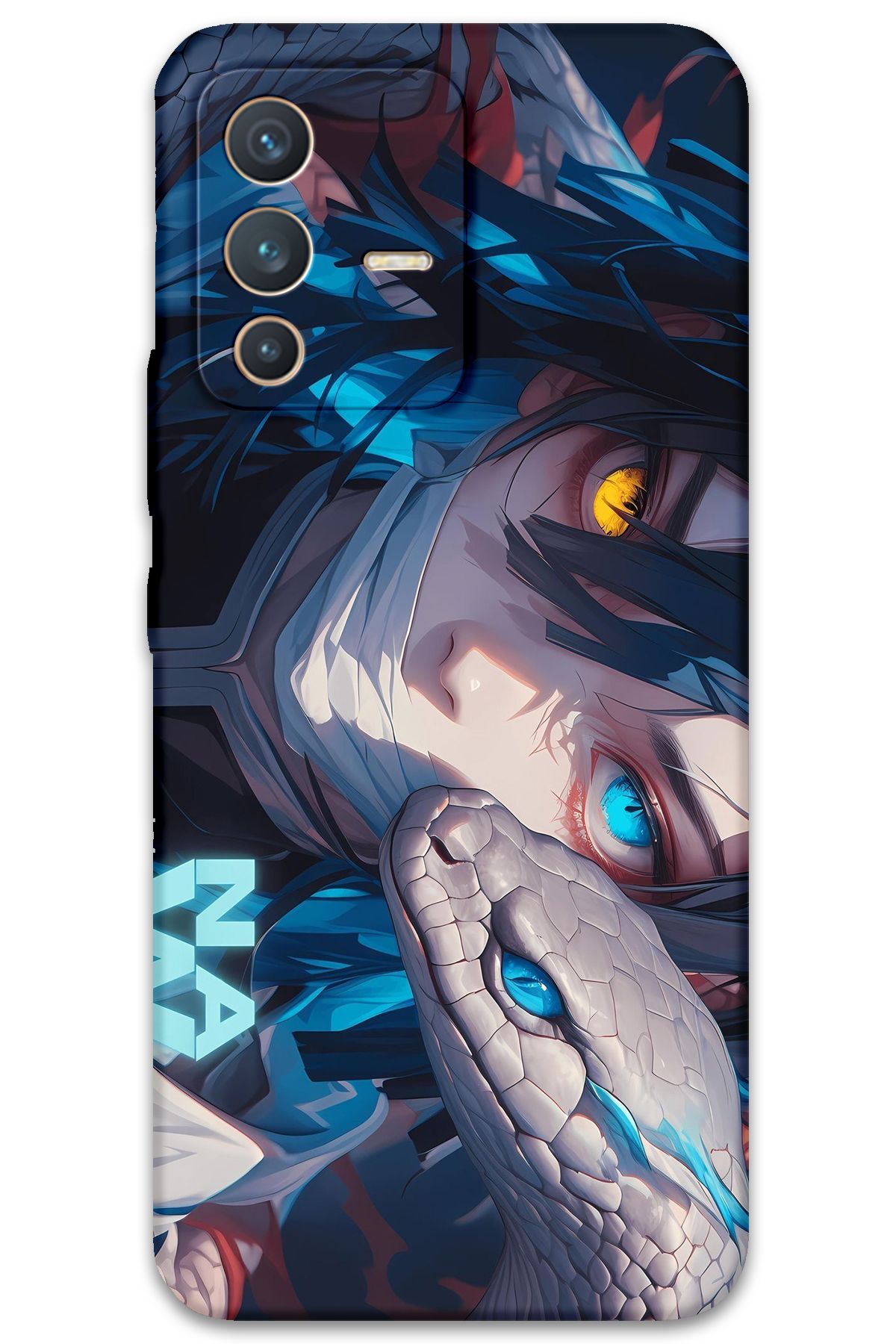 Gramaphone Vivo V23 5G Uyumlu Anime Desenli Telefon Kılıfı + Ekran Koruyucu - 5748