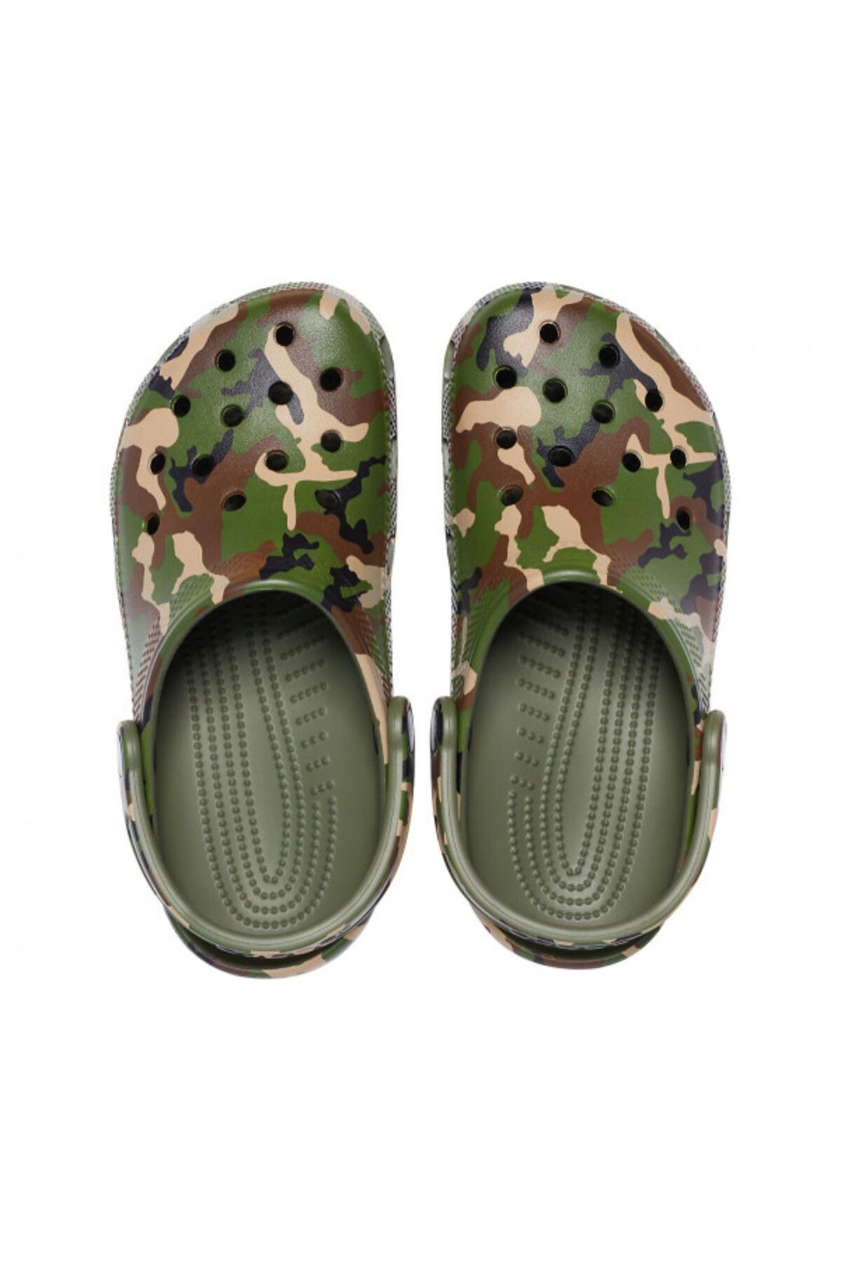 Crocs-Clogs Classic Printed Camo Clog 41-42 Eu - M8/w10 Us Green - Army Green/multi 2