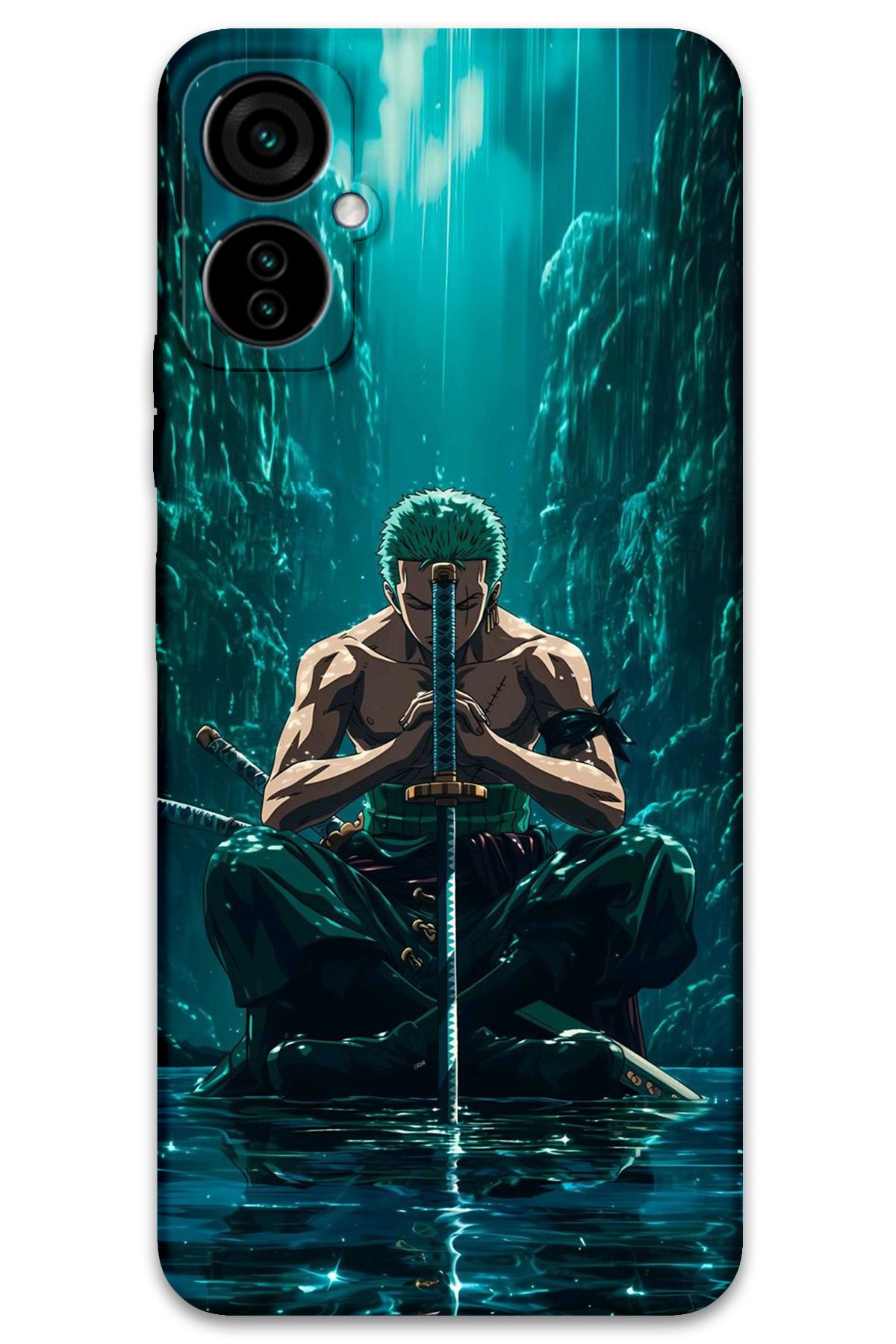 Gramaphone Tecno Camon 19 Neo Uyumlu Anime Desenli Telefon Kılıfı + Ekran Koruyucu - 5757