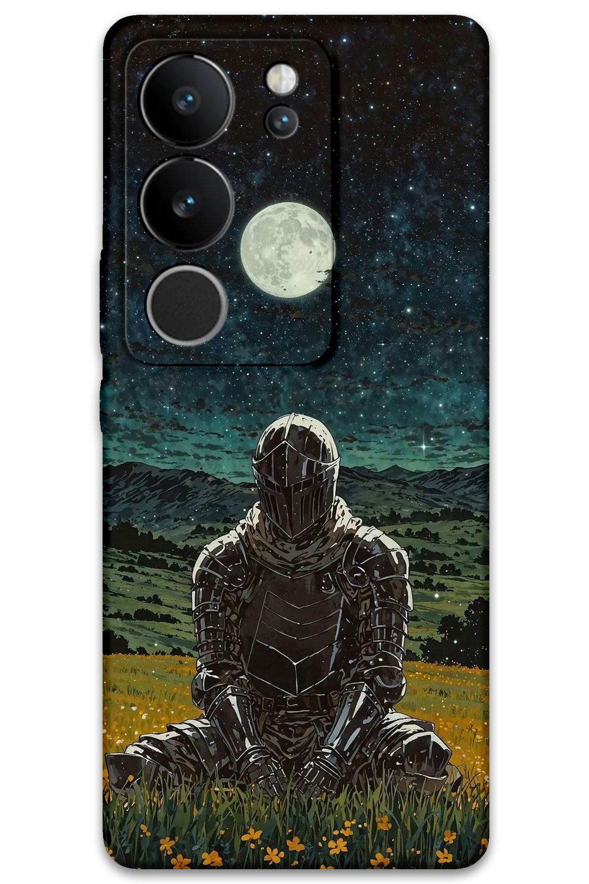 Gramaphone Vivo V29 Uyumlu Retro Desenli Telefon Kılıfı + Ekran Koruyucu - 5844