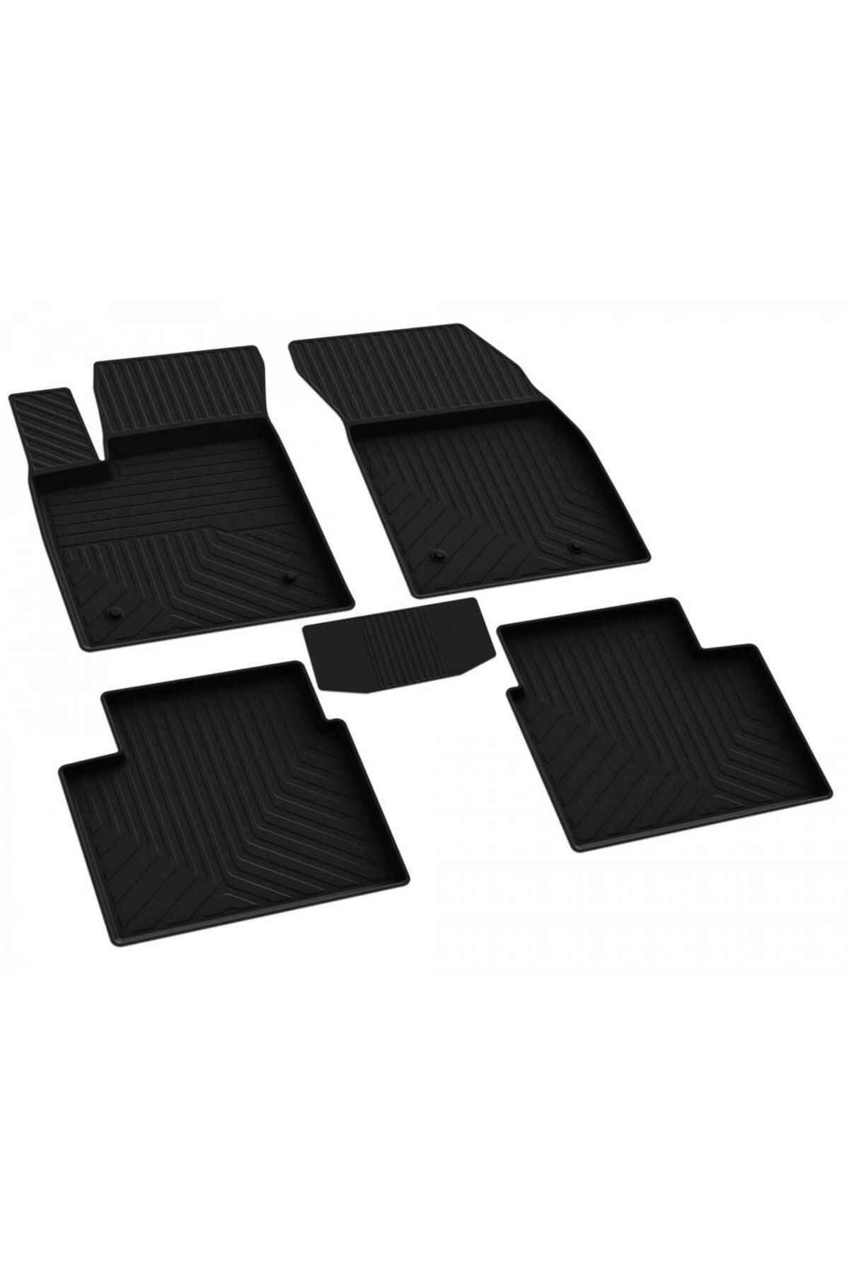 ferrous autoaccessories Ford Focus 4 Sedan Ferrous 4D Havuzlu Kauçuk Paspas 2019 ve Üstü