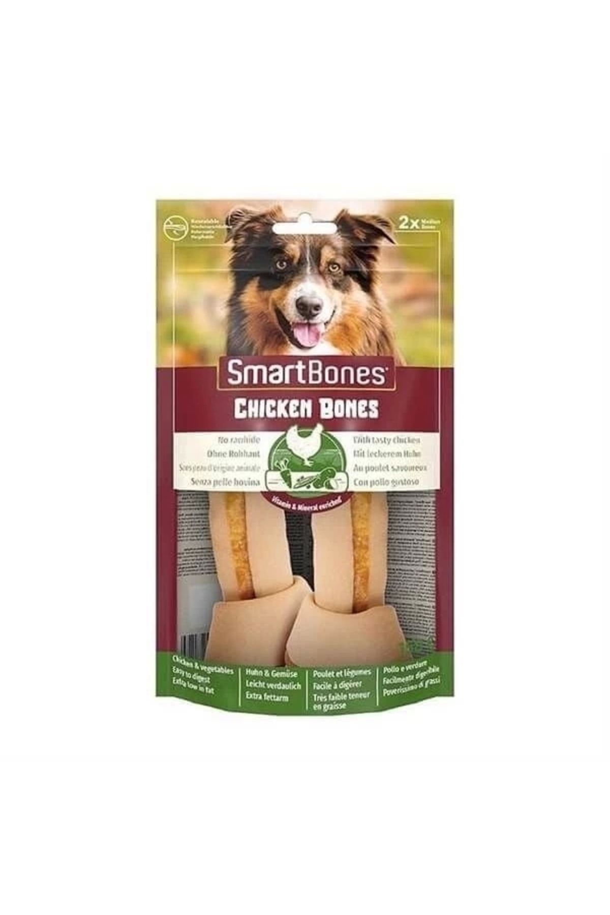 thebestnzm Smart Bones Tavuklu Düğüm Kemik Köpek Ödül Maması M 2 Adet 13 Cm