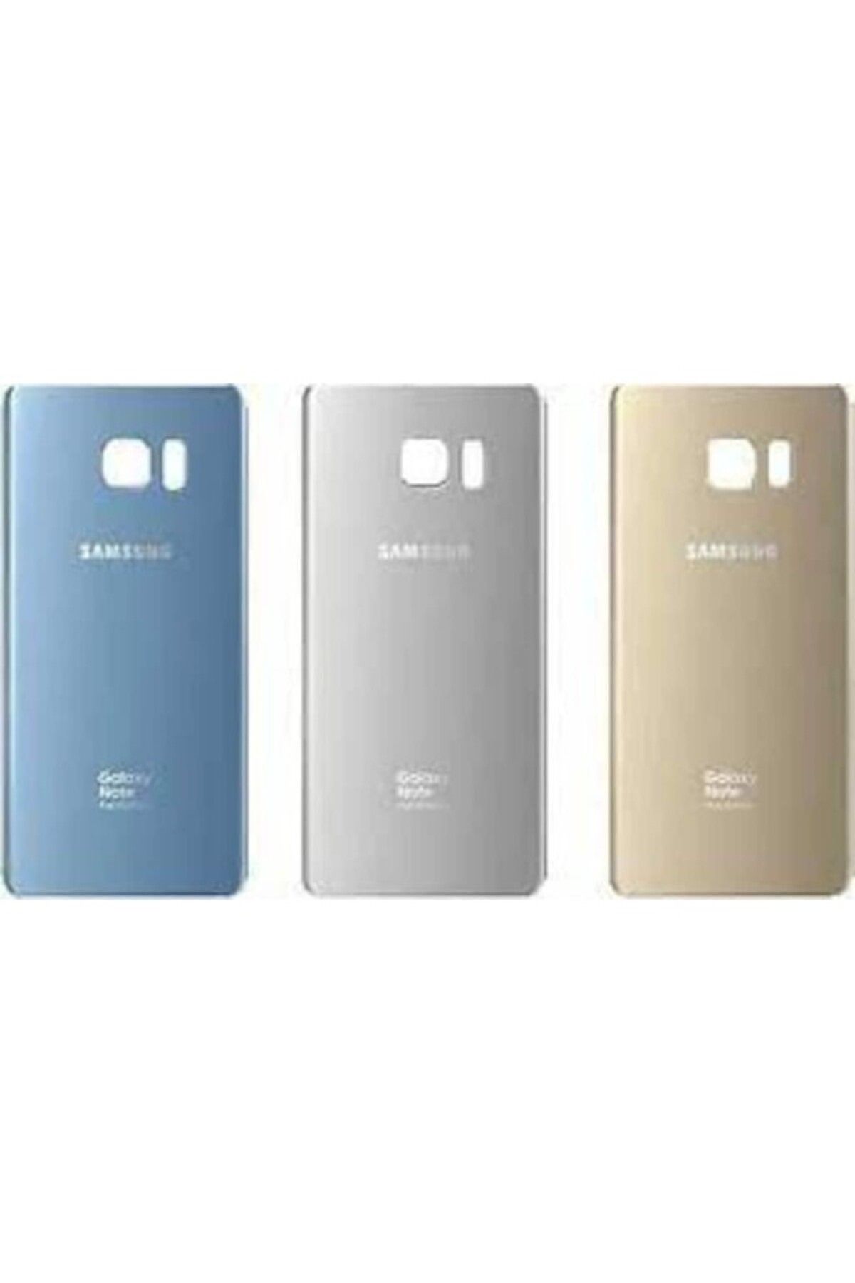 Asia Samsung Galaxy Note 7 Fan Edition N930F Pil Kapağı Gümüş