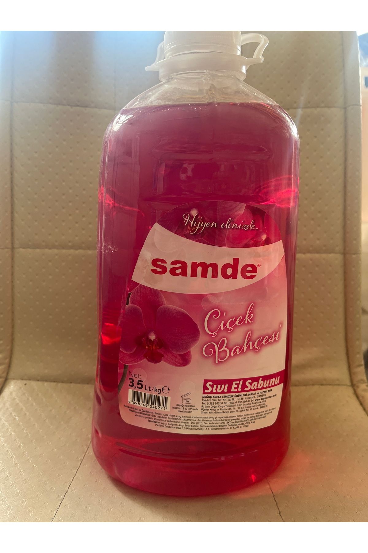 samde Sıvı el sabunu 3.5 LT Çiçek bahçesi