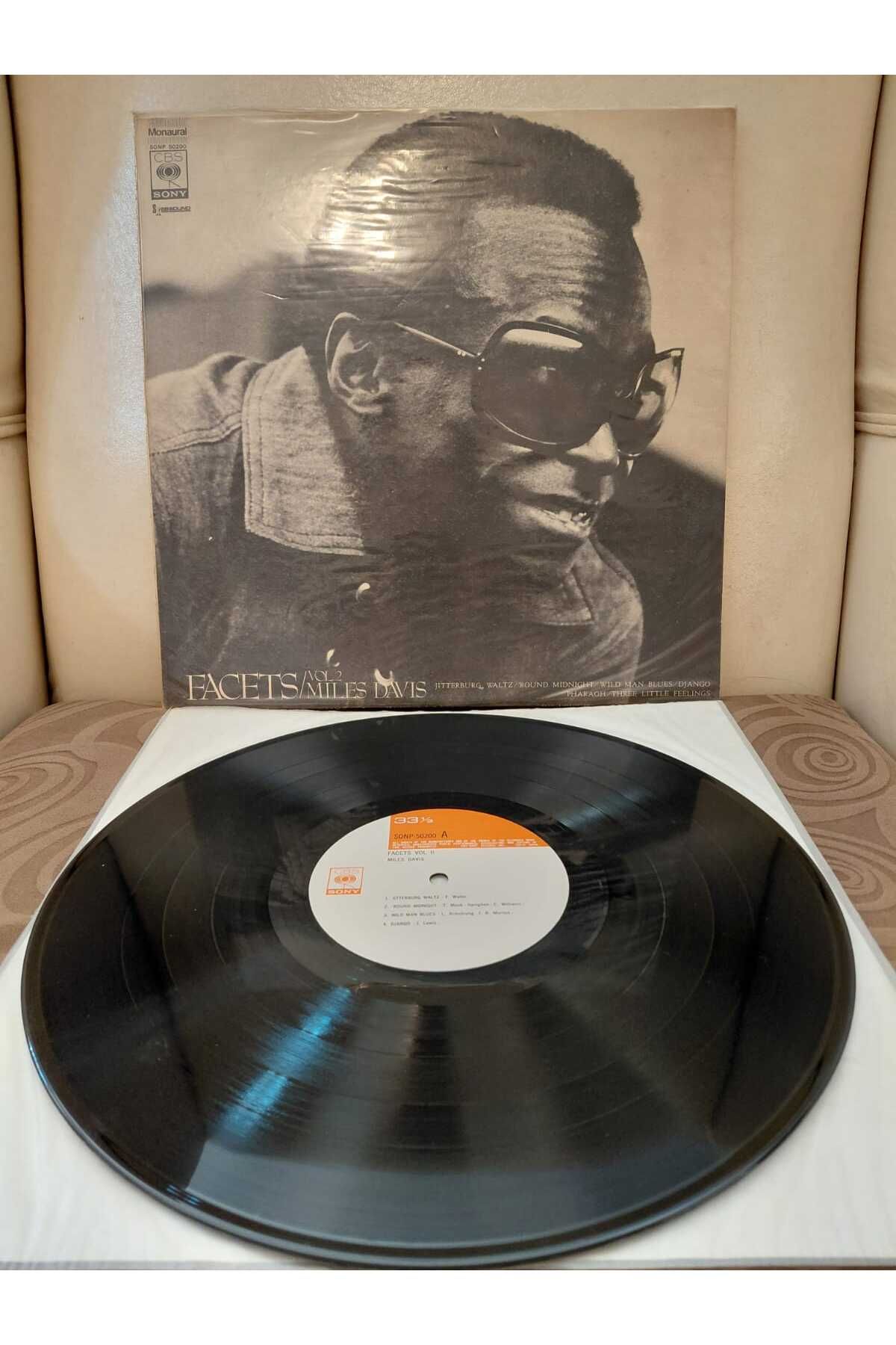 Plakperest Miles Davis – Facets Vol. 2 - 1970 Japonya Basım LP Plak Albüm -2.el