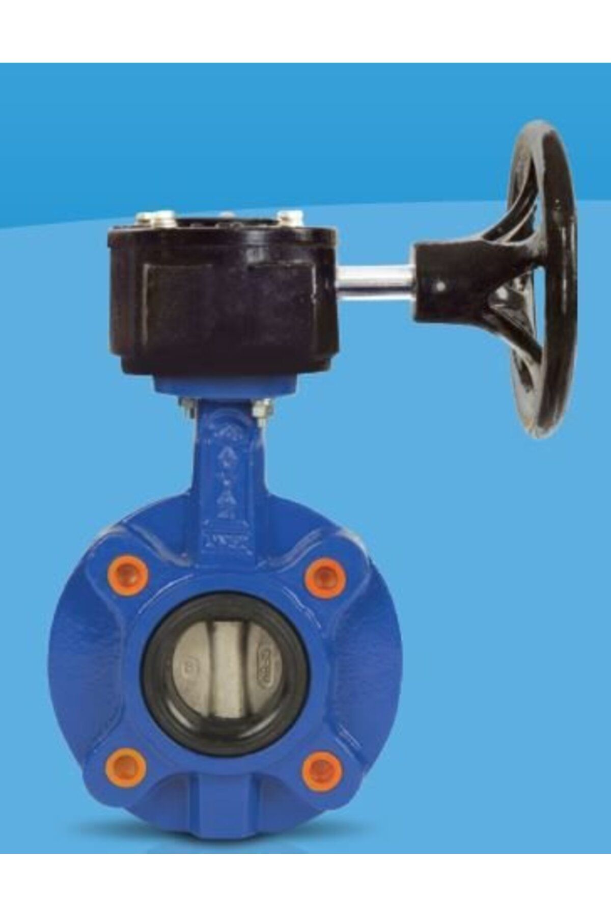 AYVAZ KELEBEK VANA NİKEL LUG KV8 DN300 REDÜKTÖRLÜ